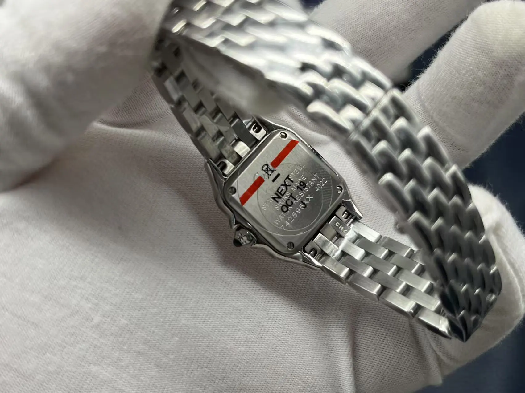 Cartier 藍色 手錶 經典腕表款
