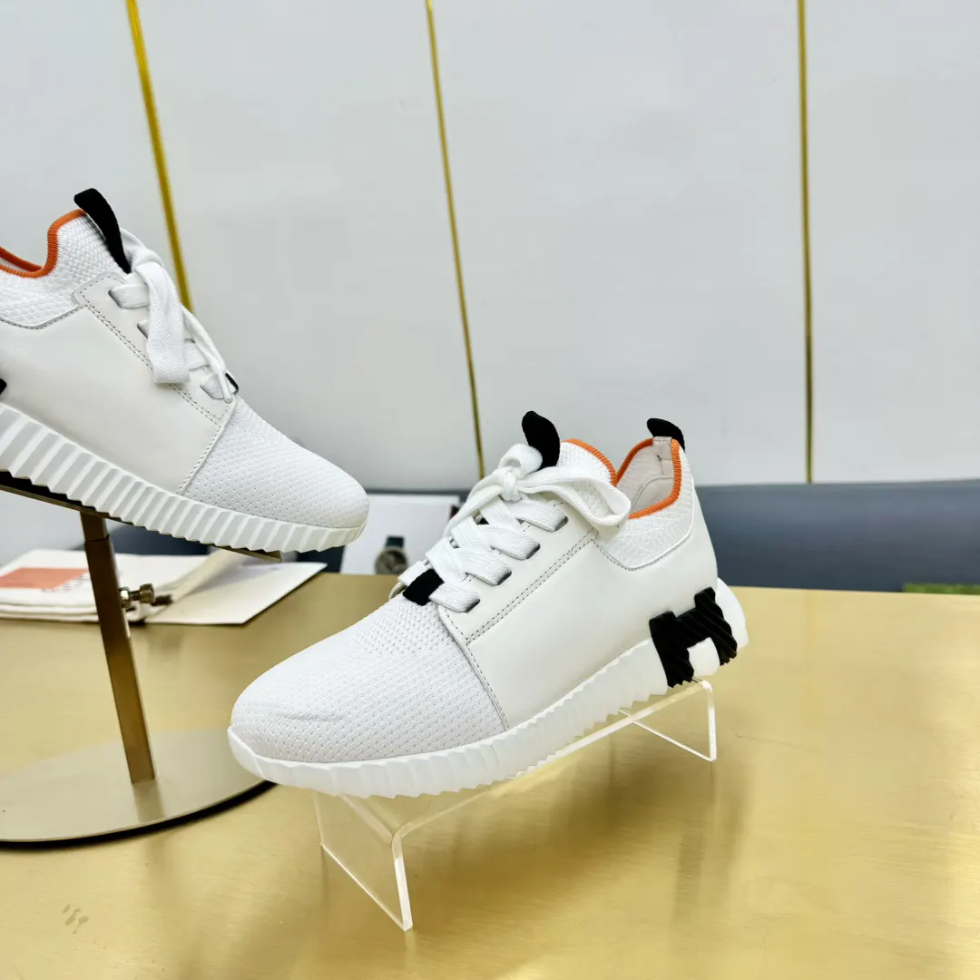 Hermès 官网同步更新 羊皮 运动鞋 舒适