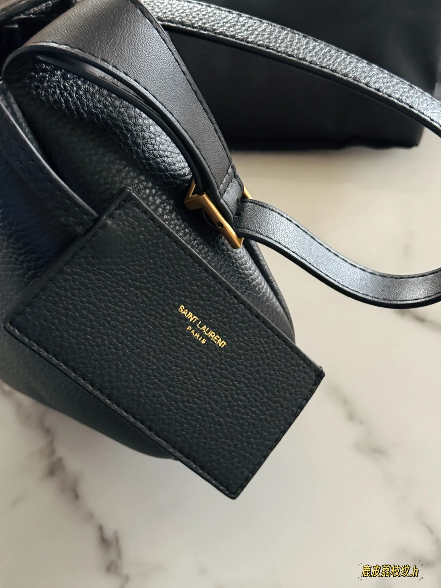 YSL Hobo 牛皮 腋下包 復古腋下背款