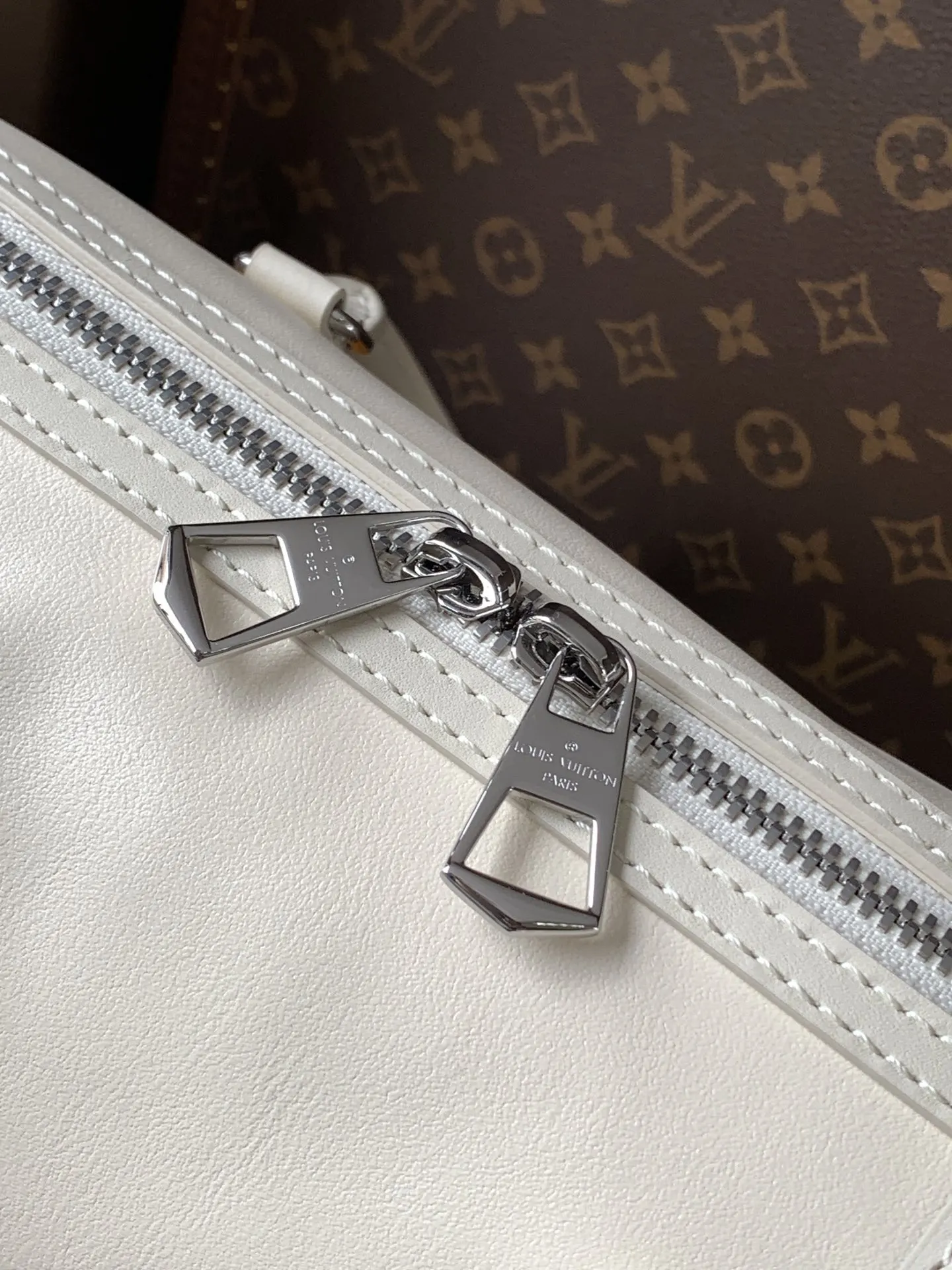 Louis Vuitton Black Organizer Pouch Travel Leather