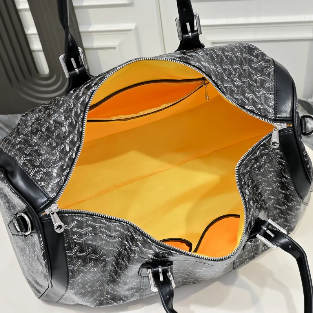 Goyard 黑色 牛皮 旅行袋 大容量旅行款