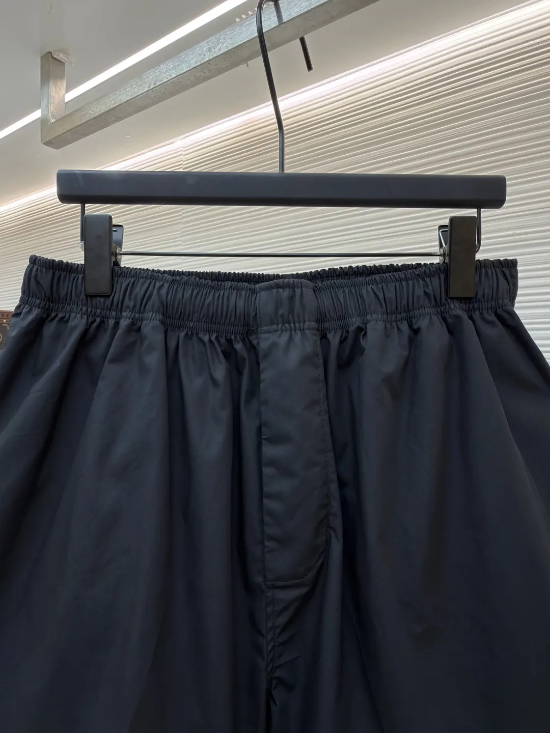 Balenciaga 黑色 純棉 短褲 宽松休閒