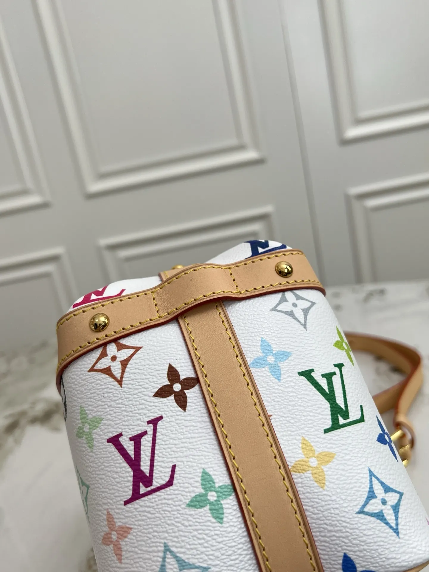 LV 老花 牛皮 庆祝 烟花 顶质 半钢五金 本款 收纳包 旅行收纳款