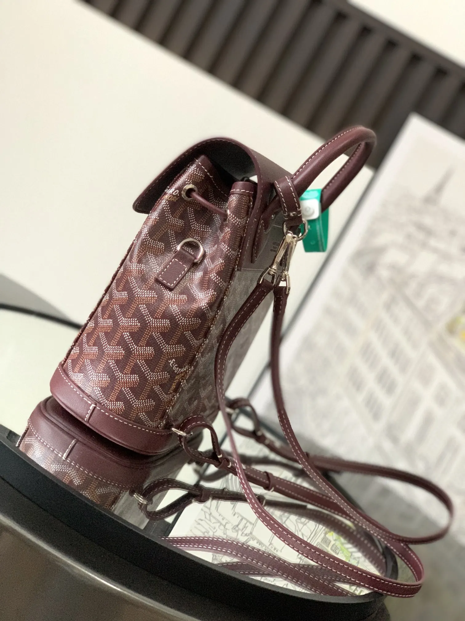枣紅 雙肩包 实用雙肩款