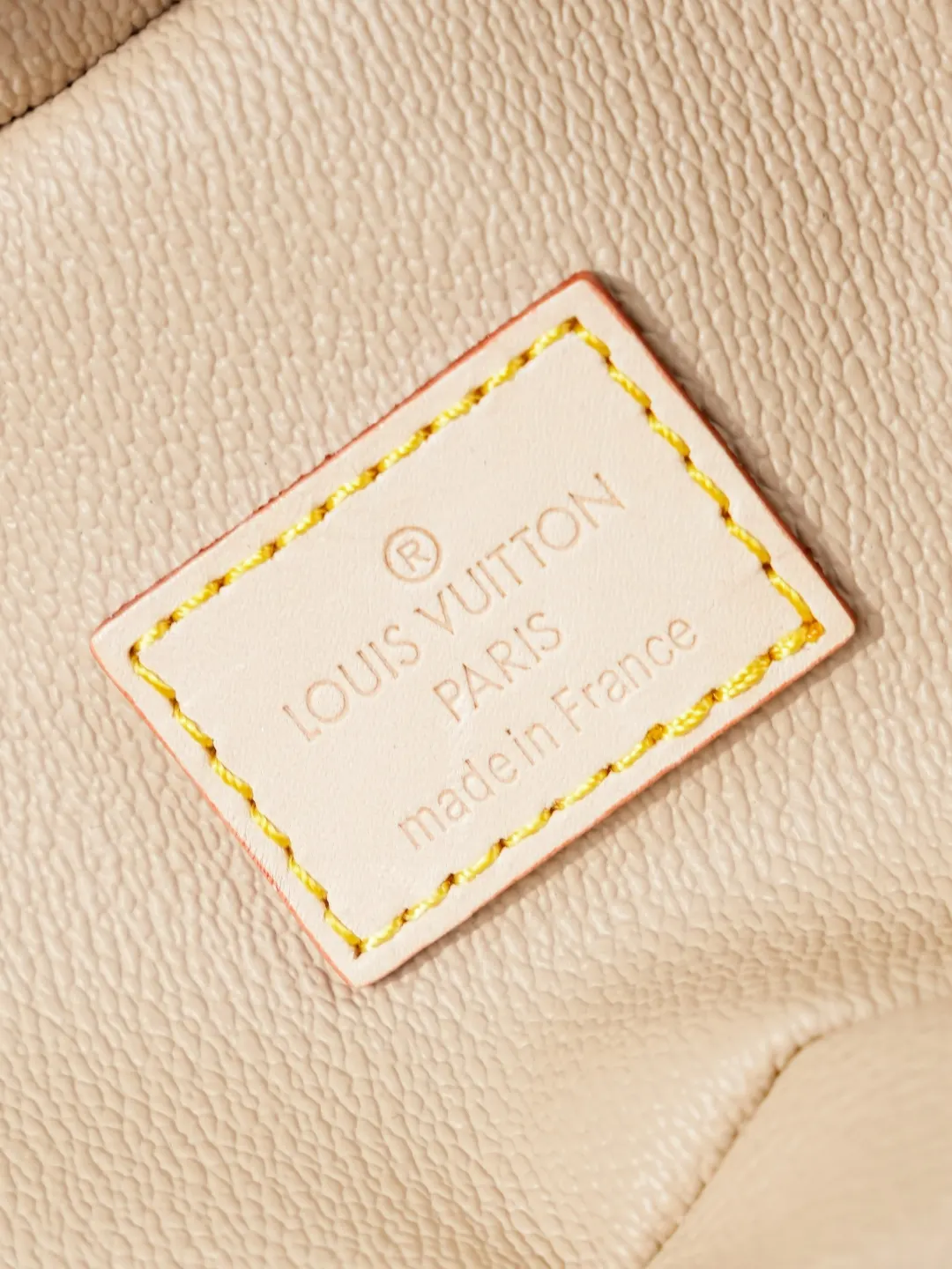 Monogram Organizer Pouch Travel Leather