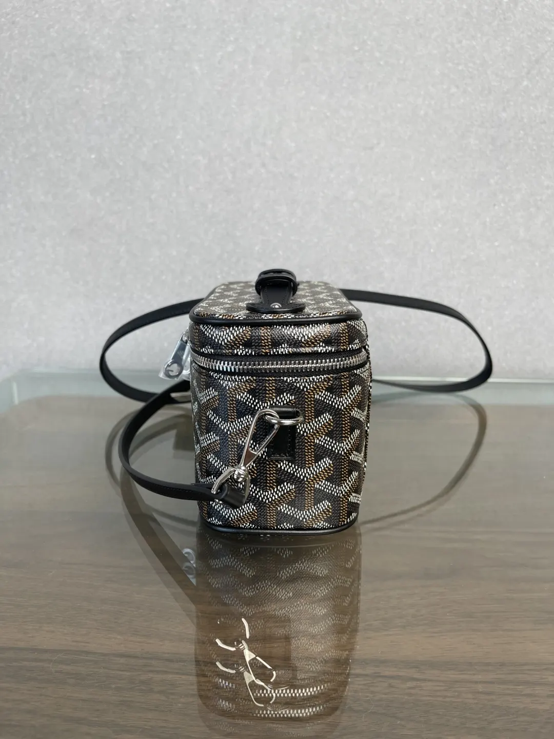 Goyard 黑色 小牛皮 化妝包 便携收納款