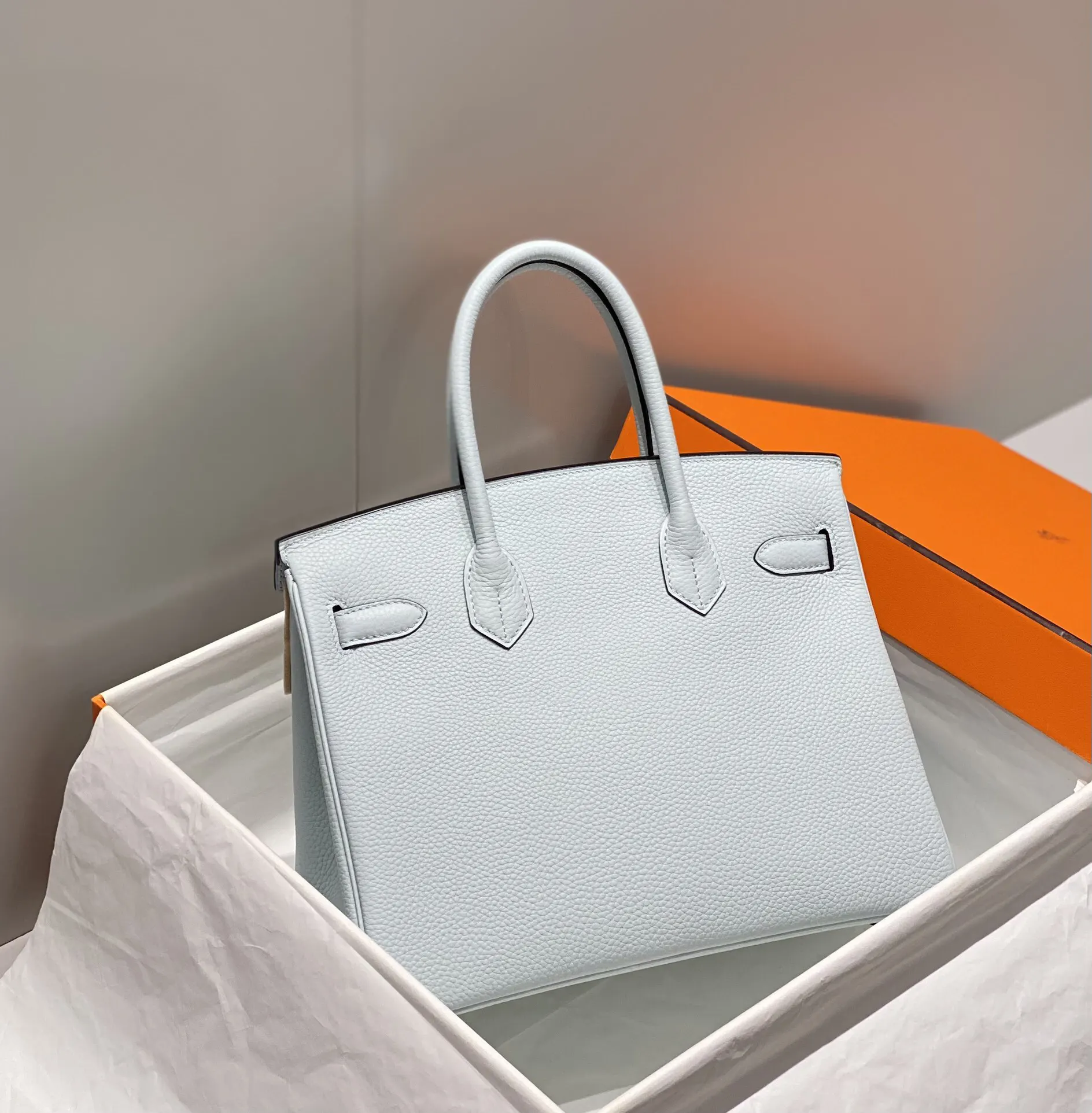 Hermès Birkin Top Handle Bag Classic Leather