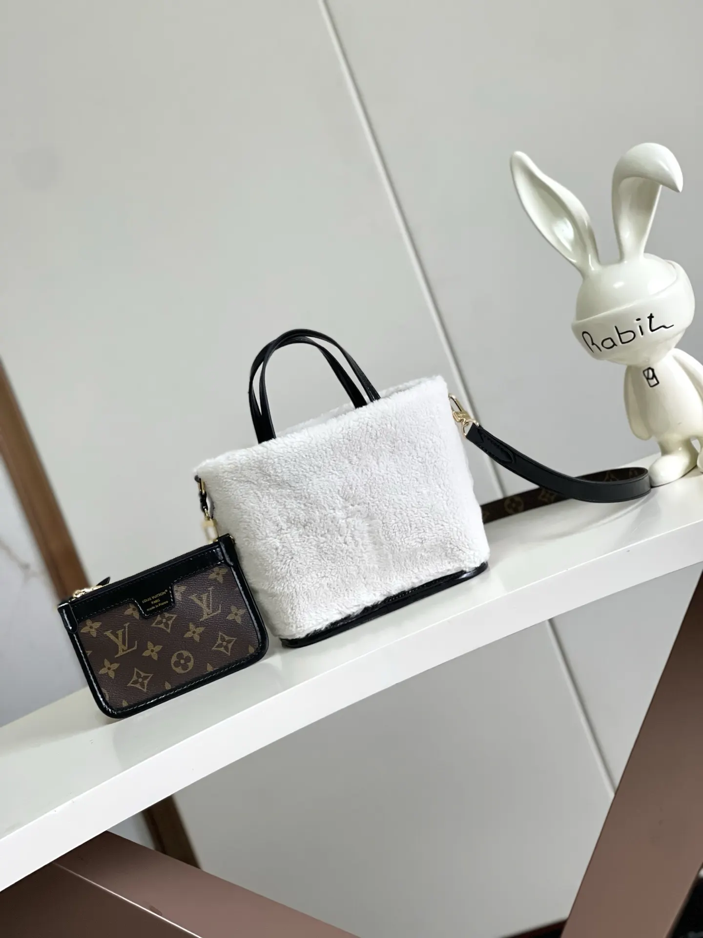 LV Neverfull 老花 帆布 手提包 通勤手提款
