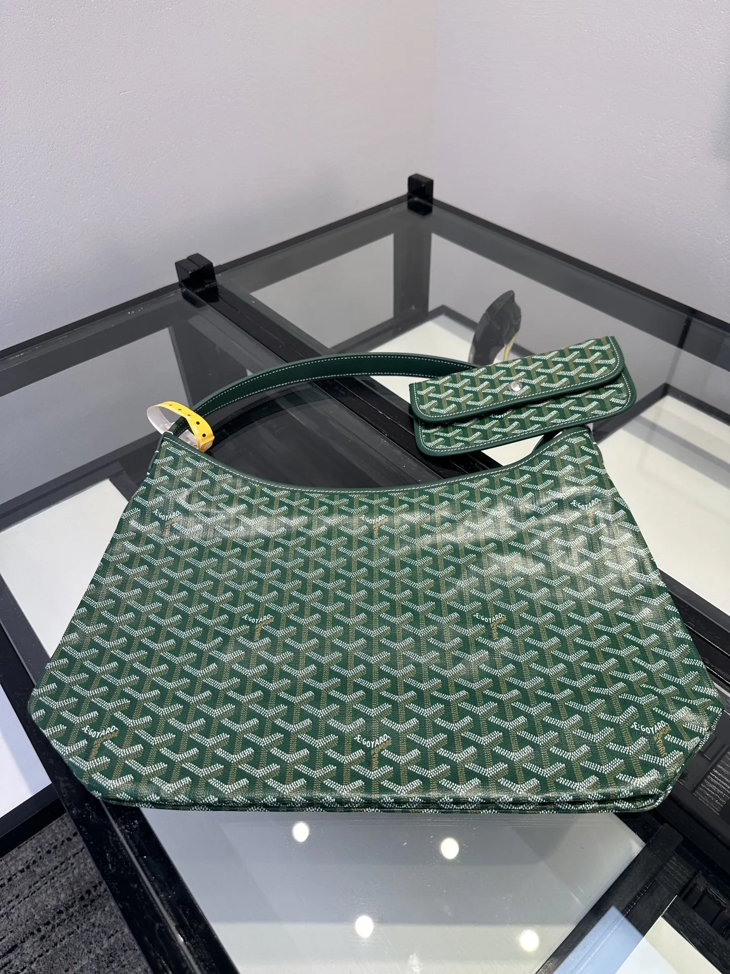 Goyard Hobo 綠色 腋下包 復古腋下背款