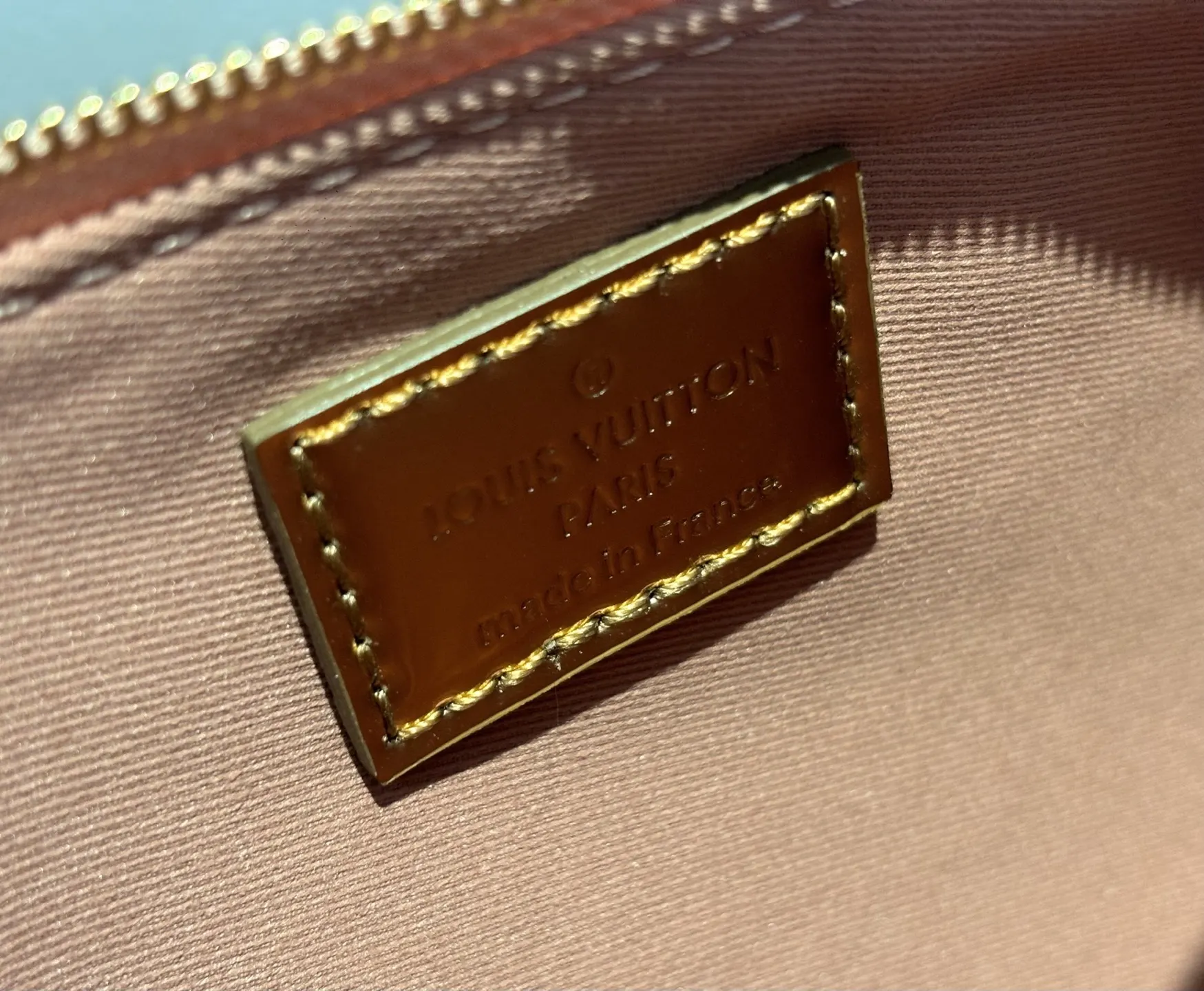 Louis Vuitton Pochette Gold Monogram Chain Bag