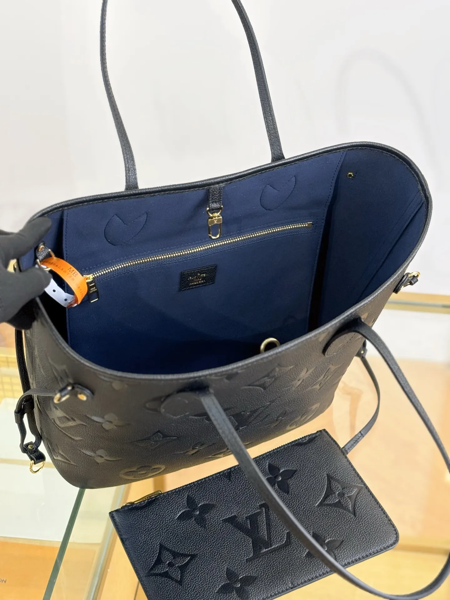 Neverfull 黑色 腋下包 复古腋下背款