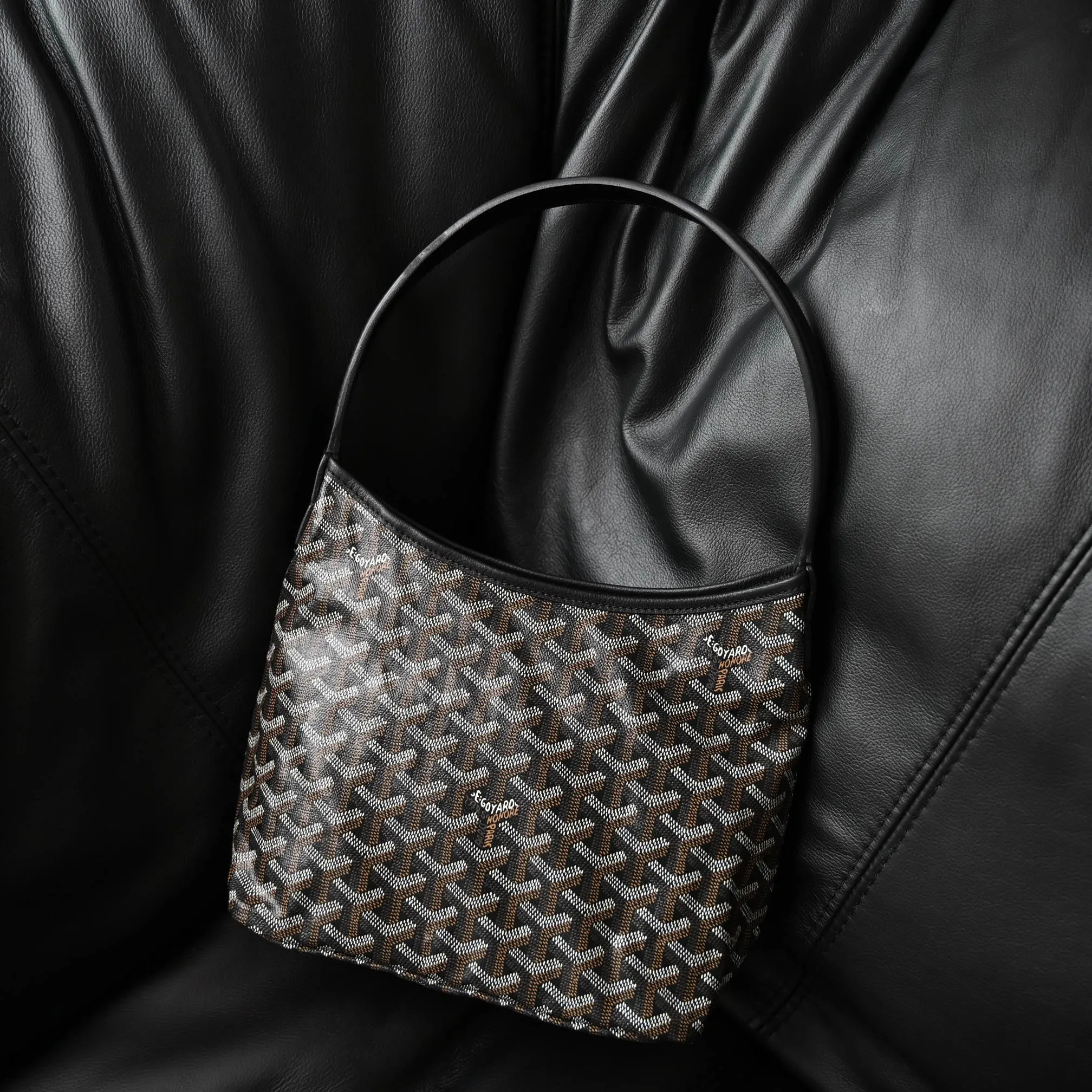Black Tote Bag Leather