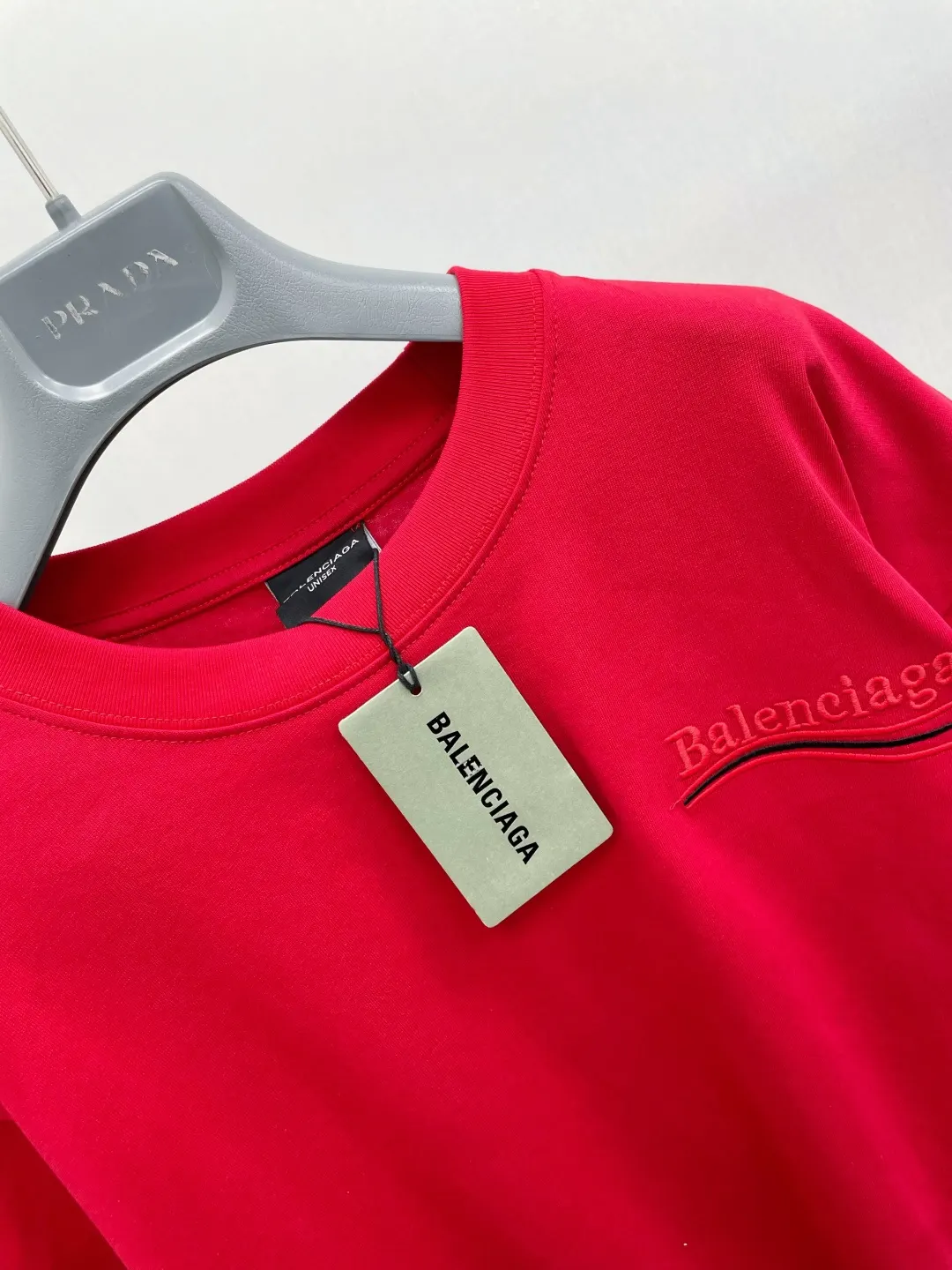 Balenciaga 26Ss Logo Letter Short Sleeve T-Shirt Street