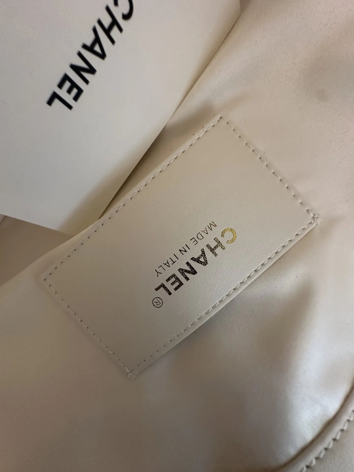 CHANEL 牛皮 腋下包 复古腋下背款