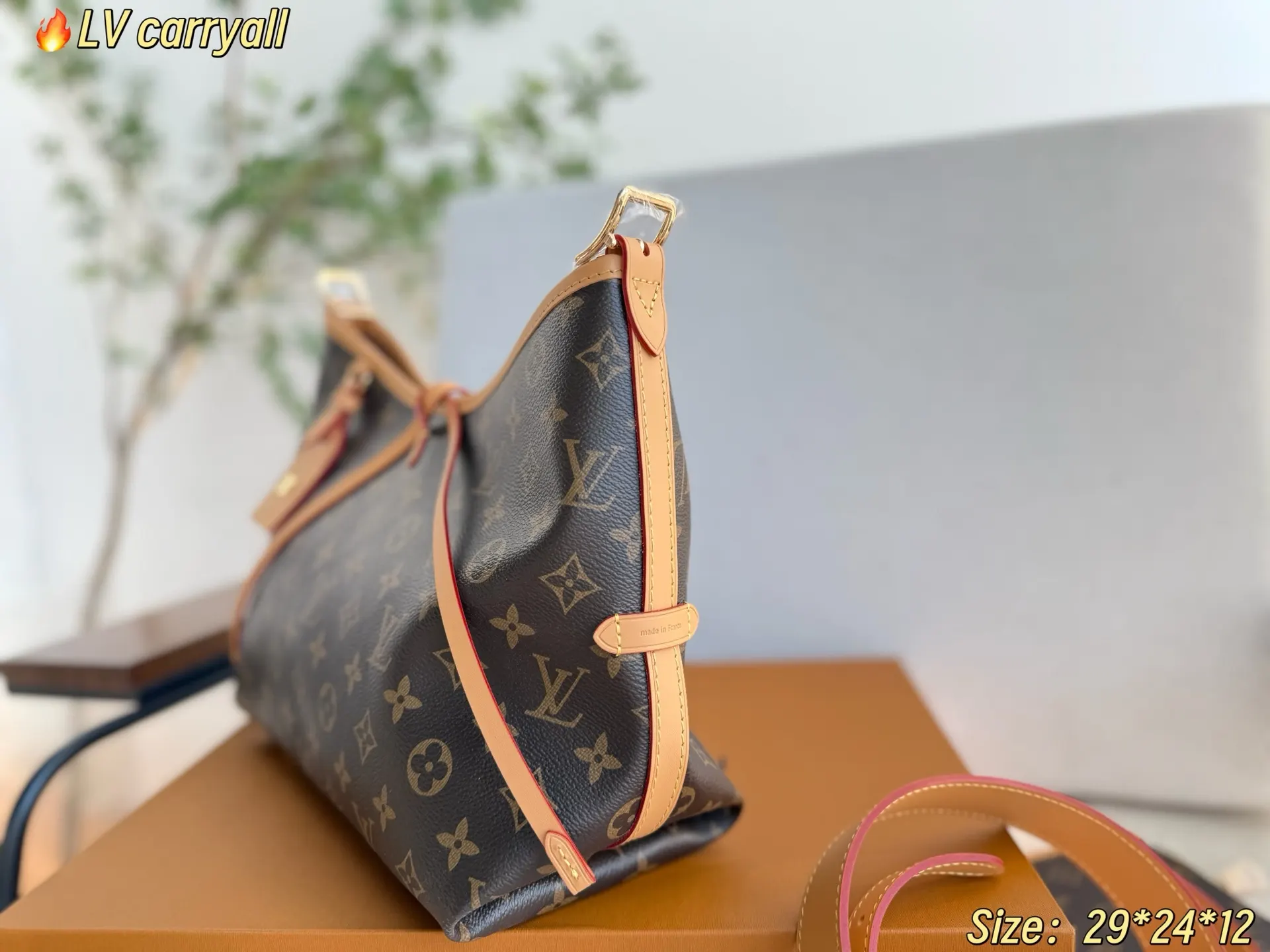 LV CarryAll 老花 斜挎包 轻便斜挎款