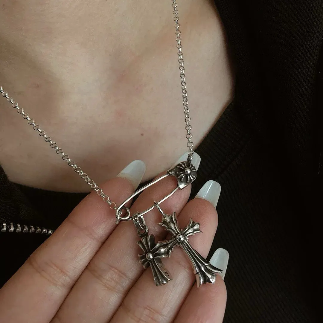 Chrome Hearts 項鍊 精致锁骨链款