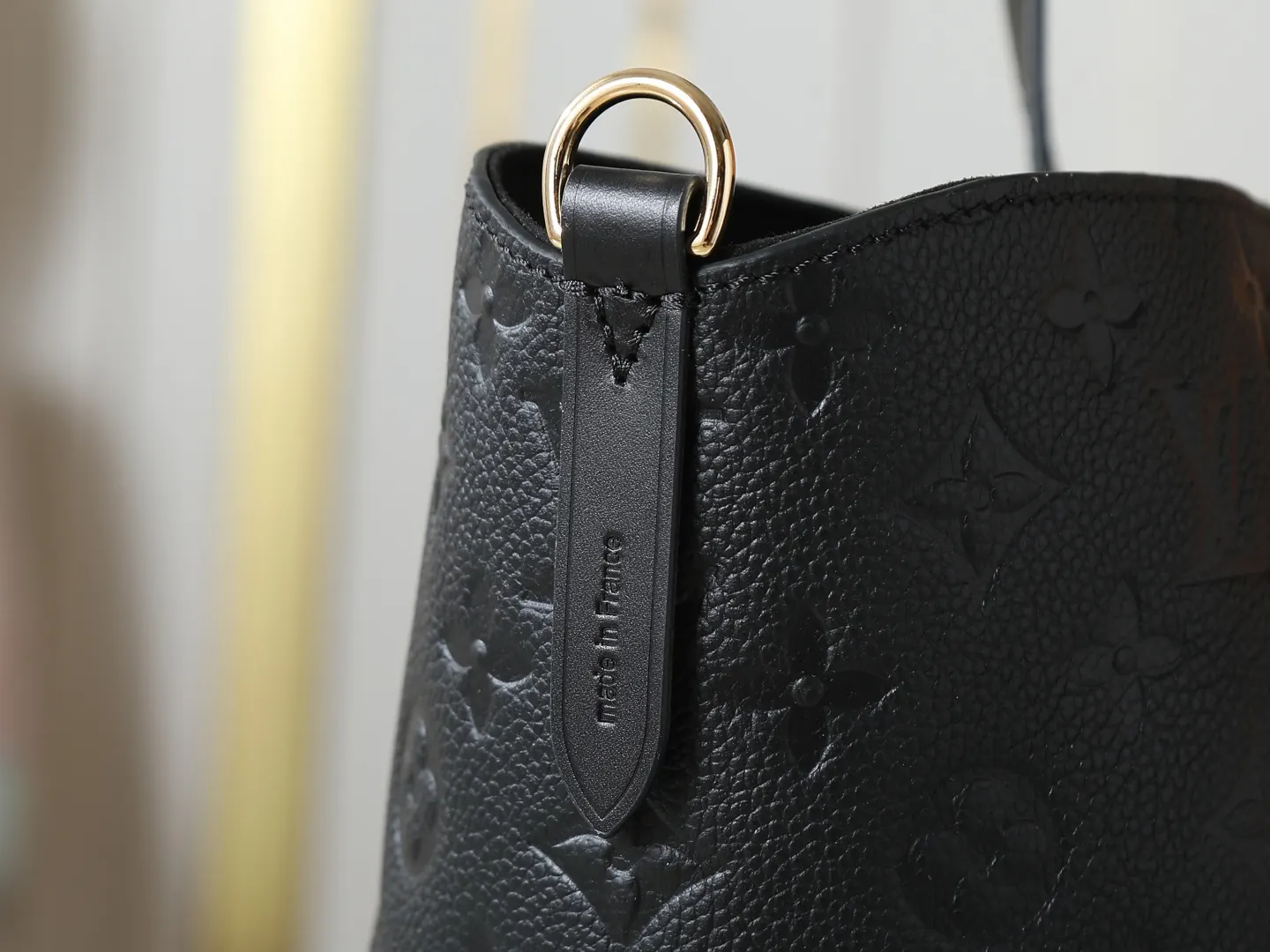 LV Black Tote Bag Large Capacity Commuter | ORBUYBAG High-End Fashion Boutique