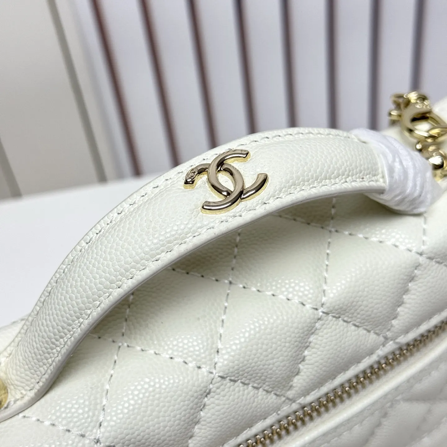Gold Chain Bag Leather