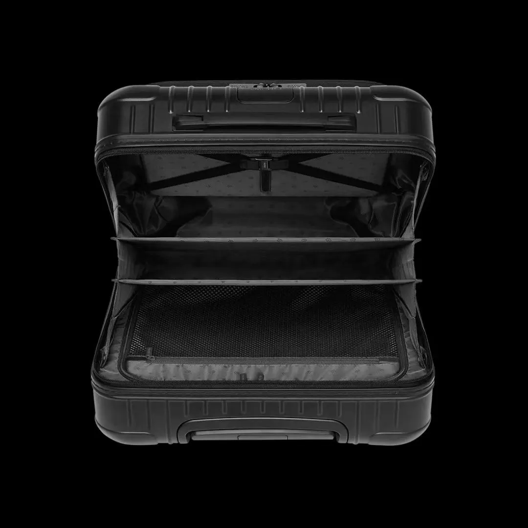 Black Carry-On Suitcase Travel Lightweight