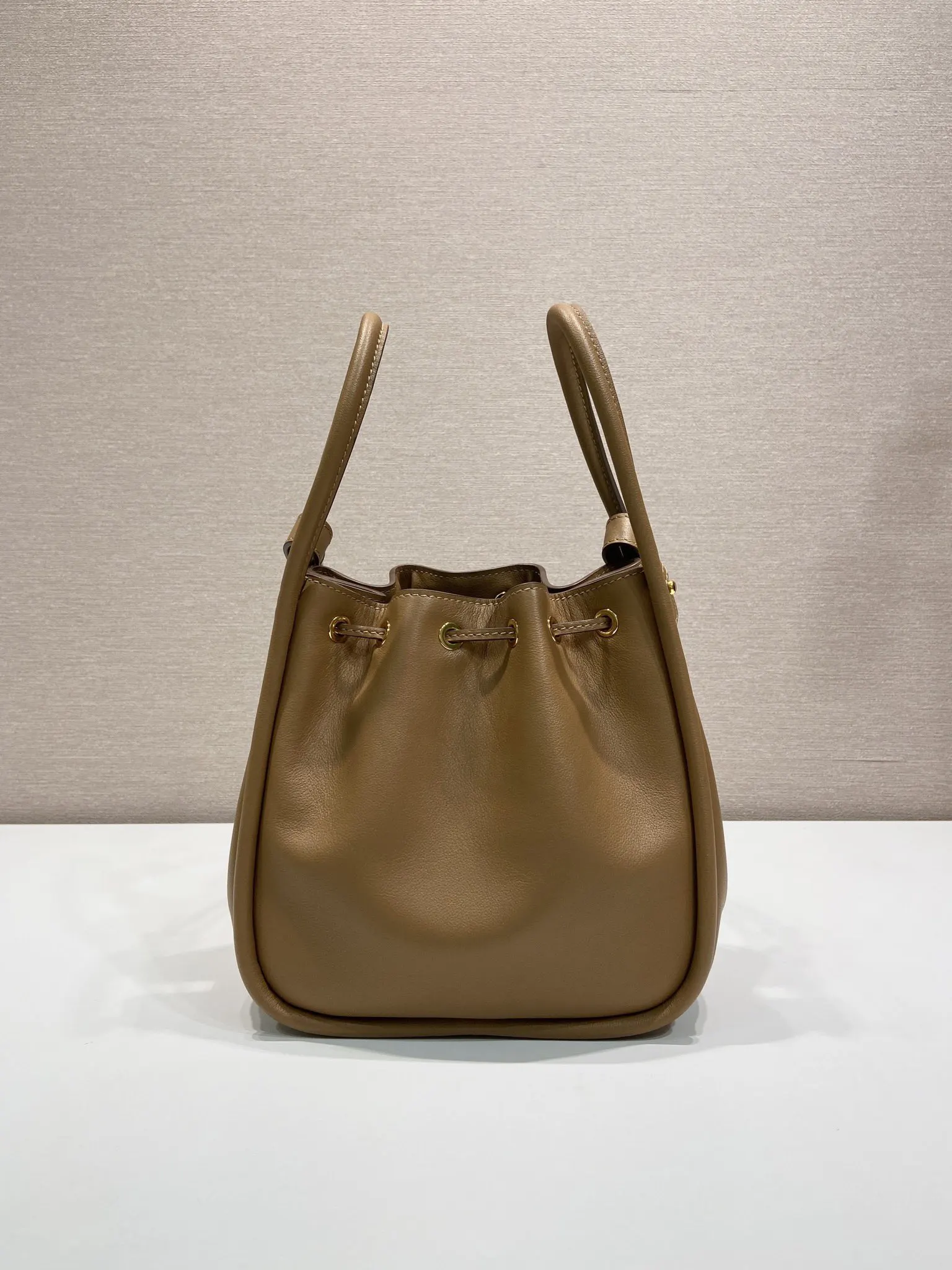 Bucket Bag Casual Leather