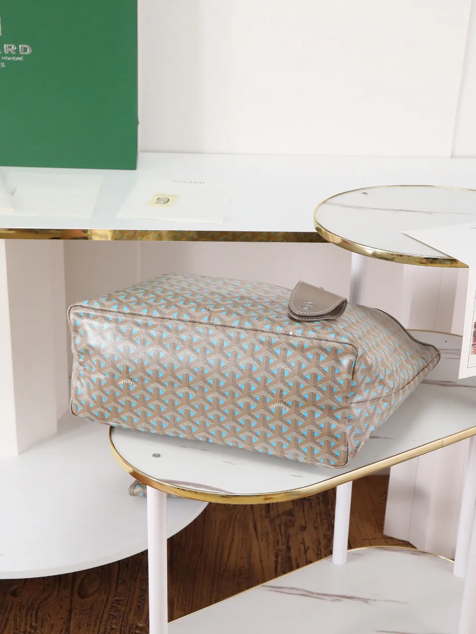 Goyard 帆布 腋下包 复古腋下背款