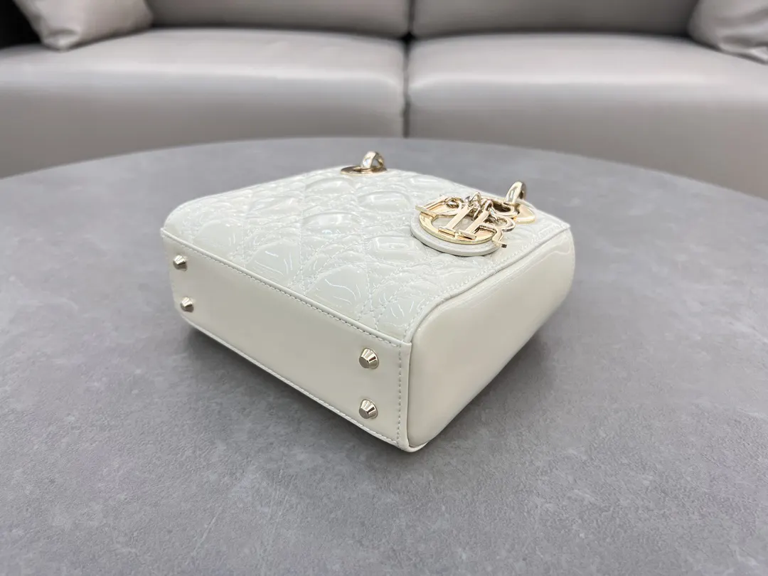 Dior Lady Dior Lady 白色手袋 手提斜挎