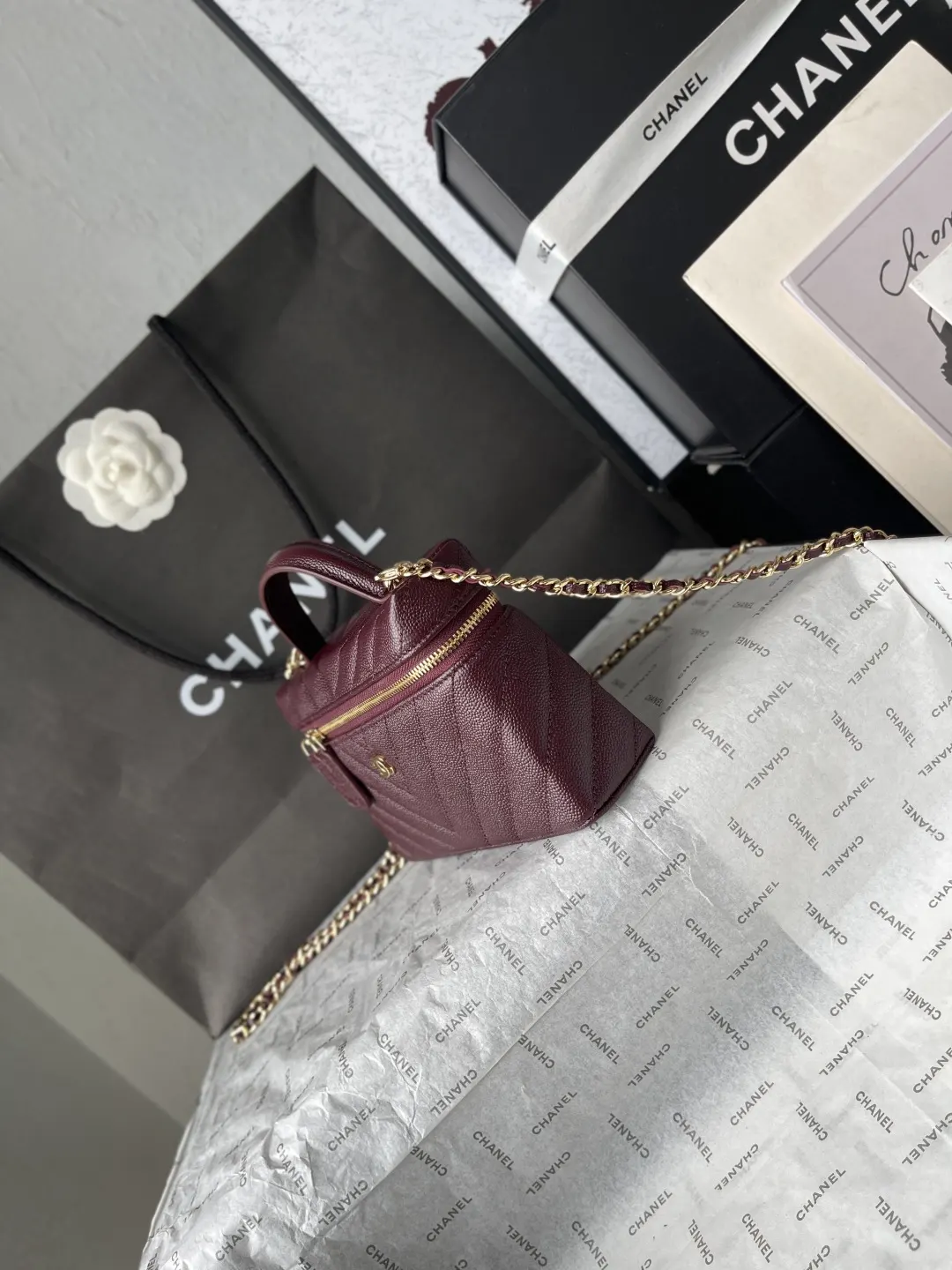 Chanel Chain Bag Leather