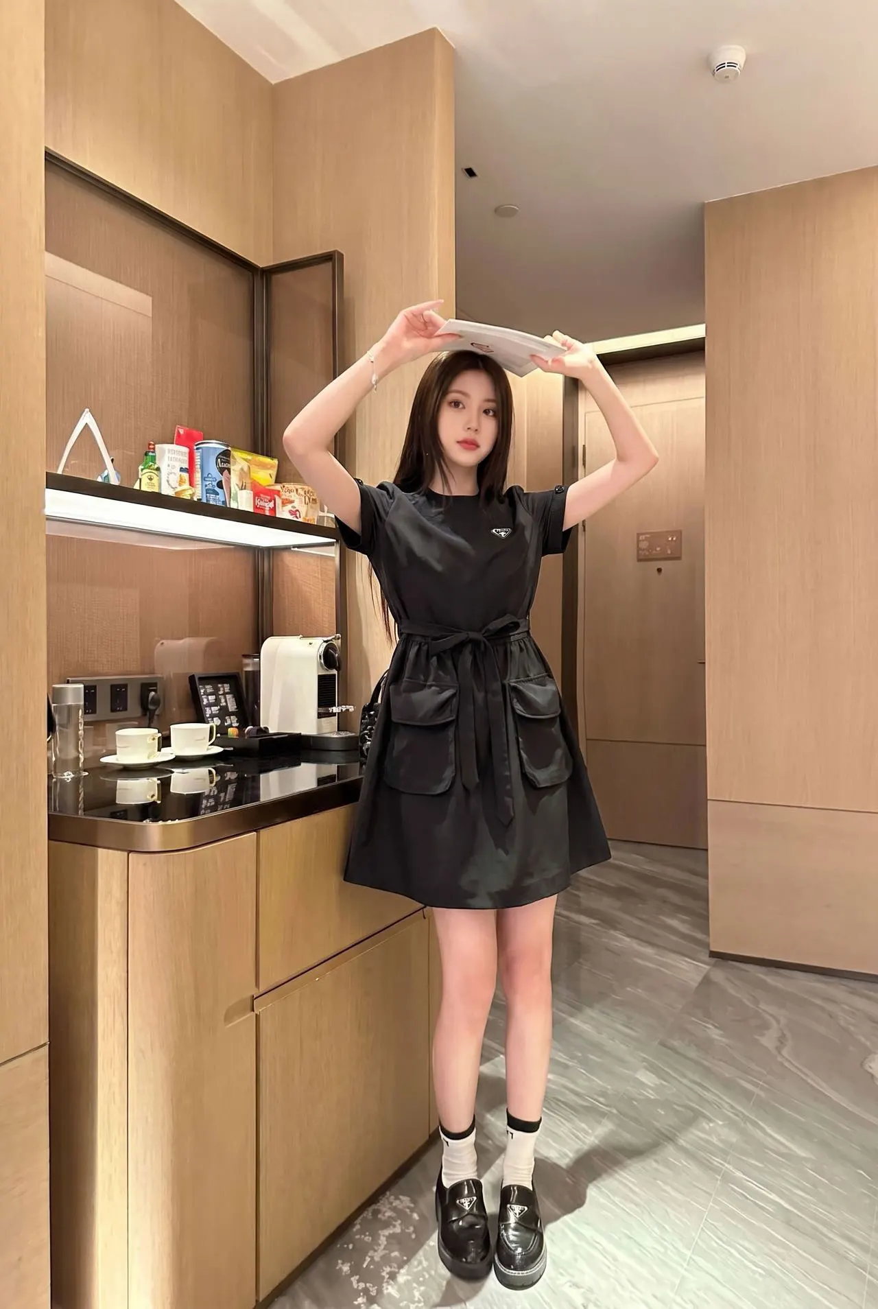 Prada 連衣裙 修身气质