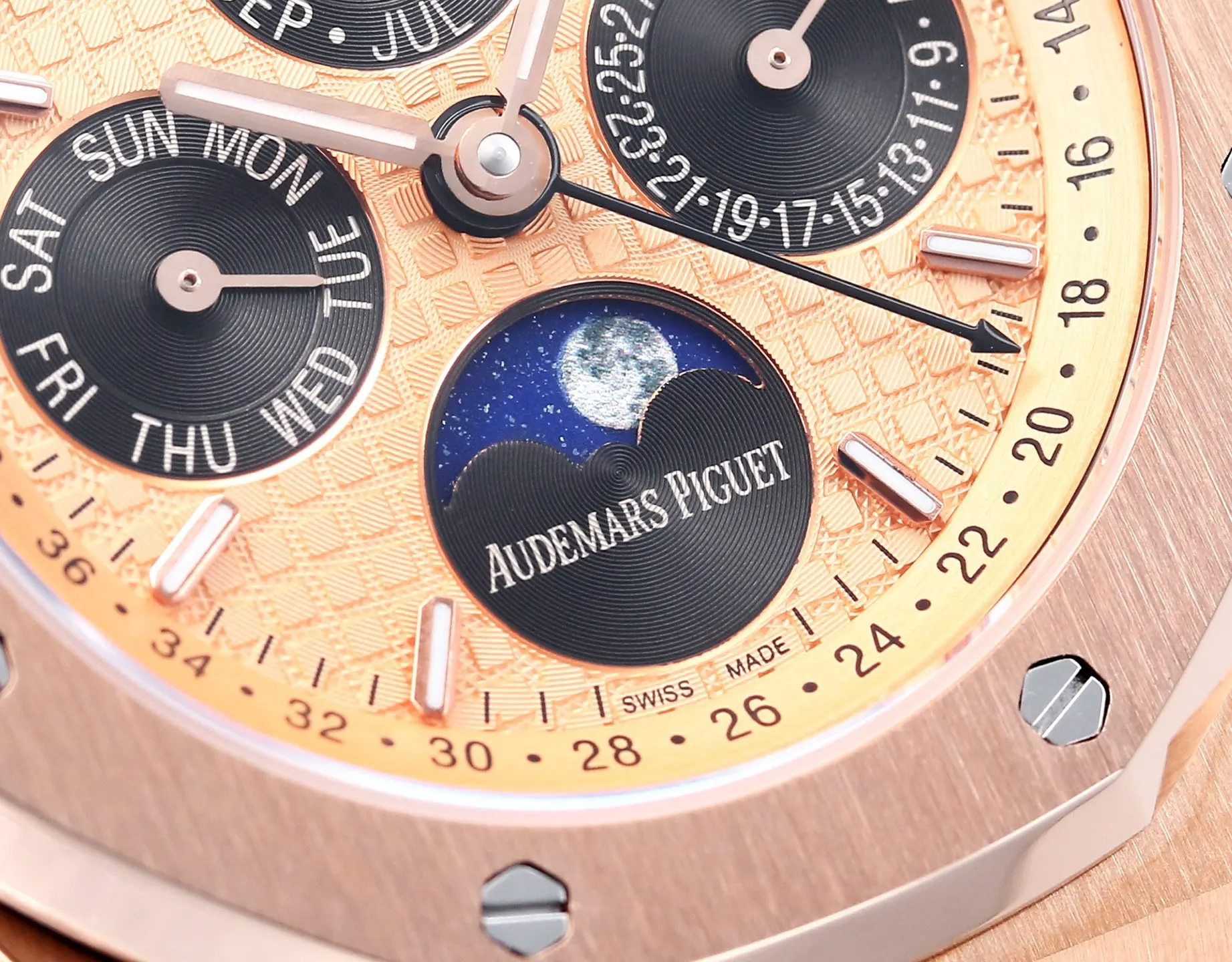Audemars Piguet 蓝色 手表 经典腕表款