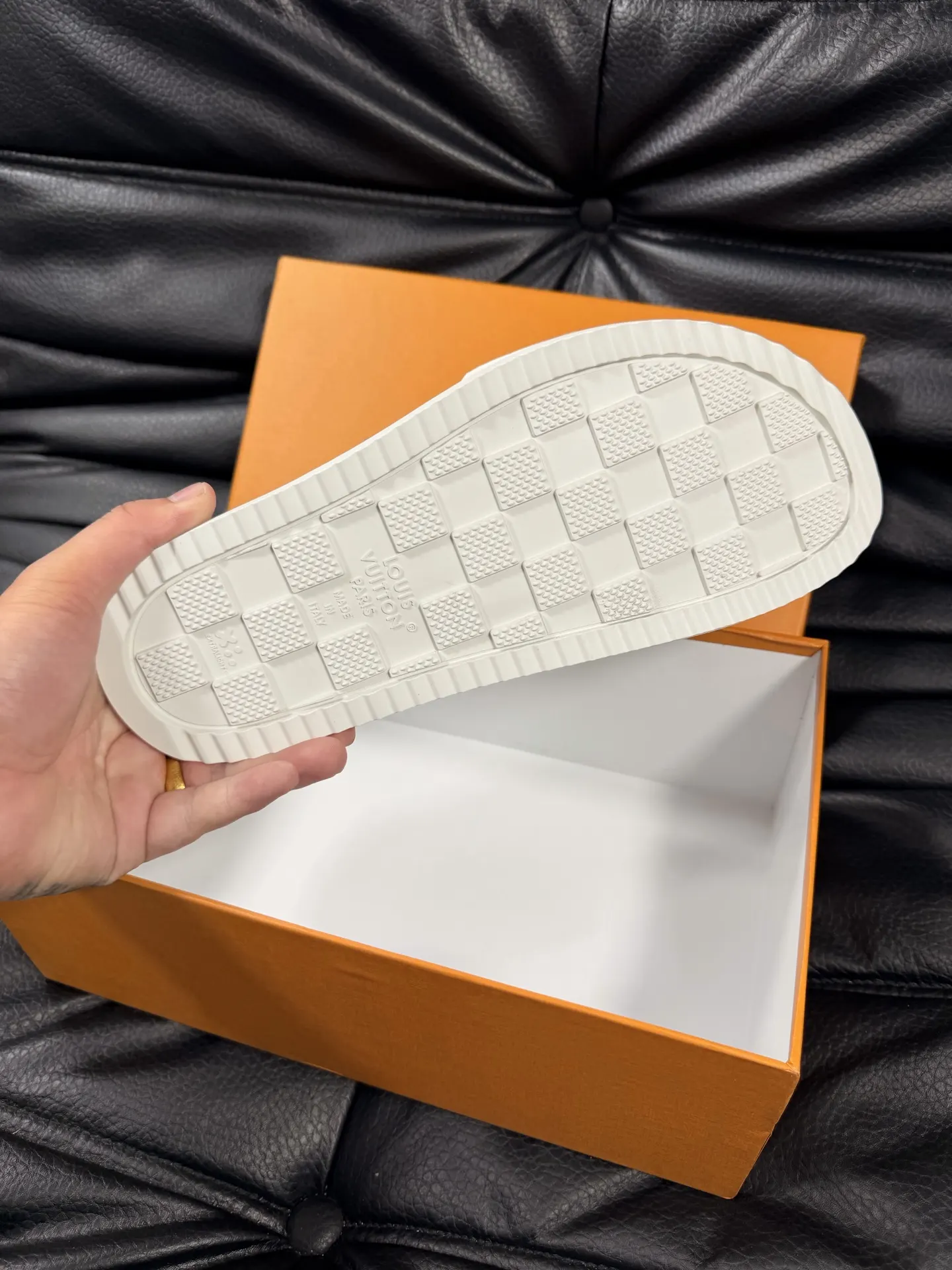LV Platform Slippers Casual Versatile | ORBUYBAG High-End Fashion Boutique