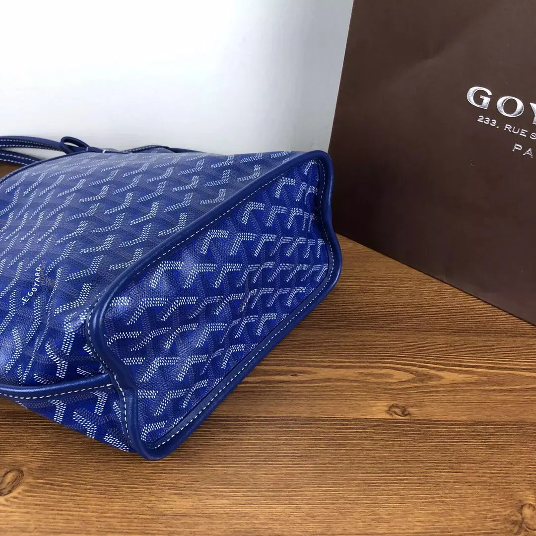 Goyard 双面对花mini购物袋多色低调又经典的Y字花纹 非常 托特包 大容量托特款