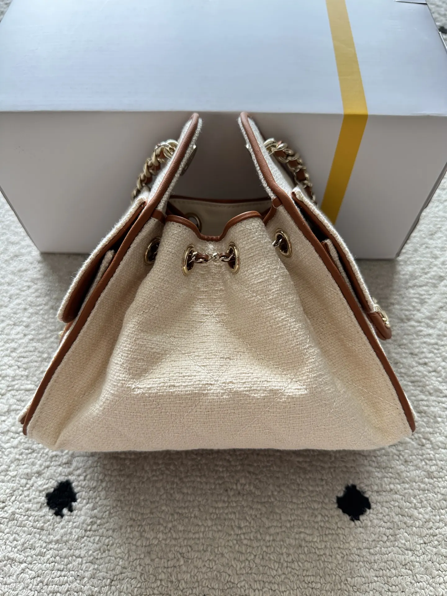 CHANEL 小牛皮 腋下包 復古腋下背款