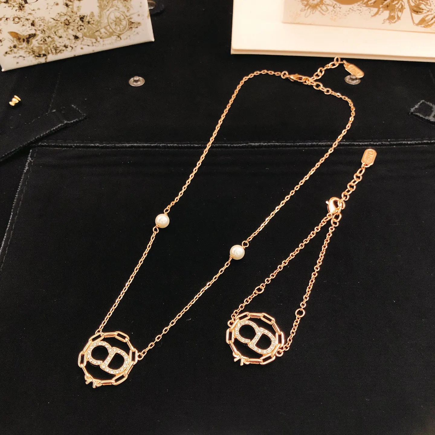 Dior 金色 手链