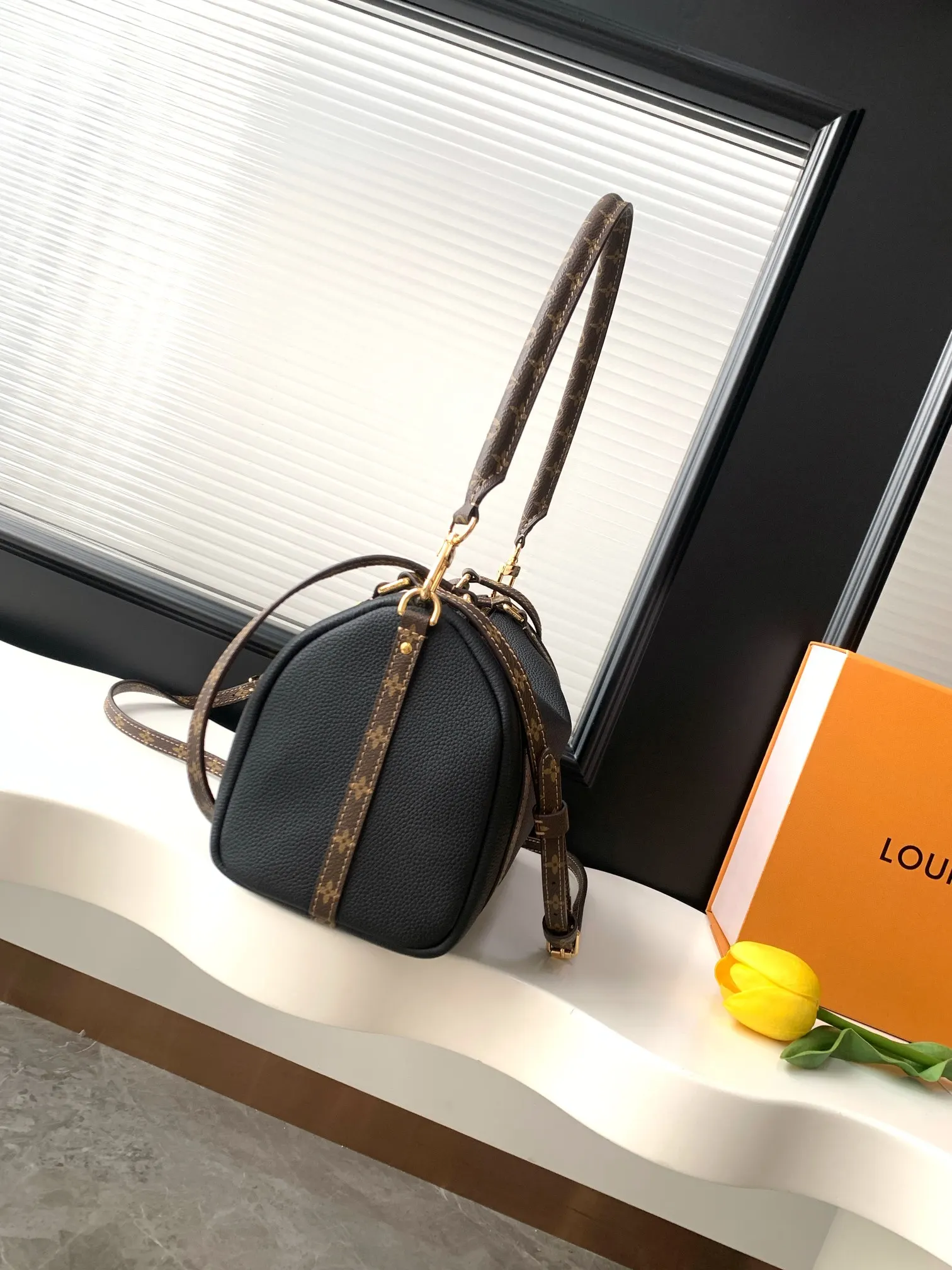 LV Keepall 牛皮 旅行袋 大容量旅行款