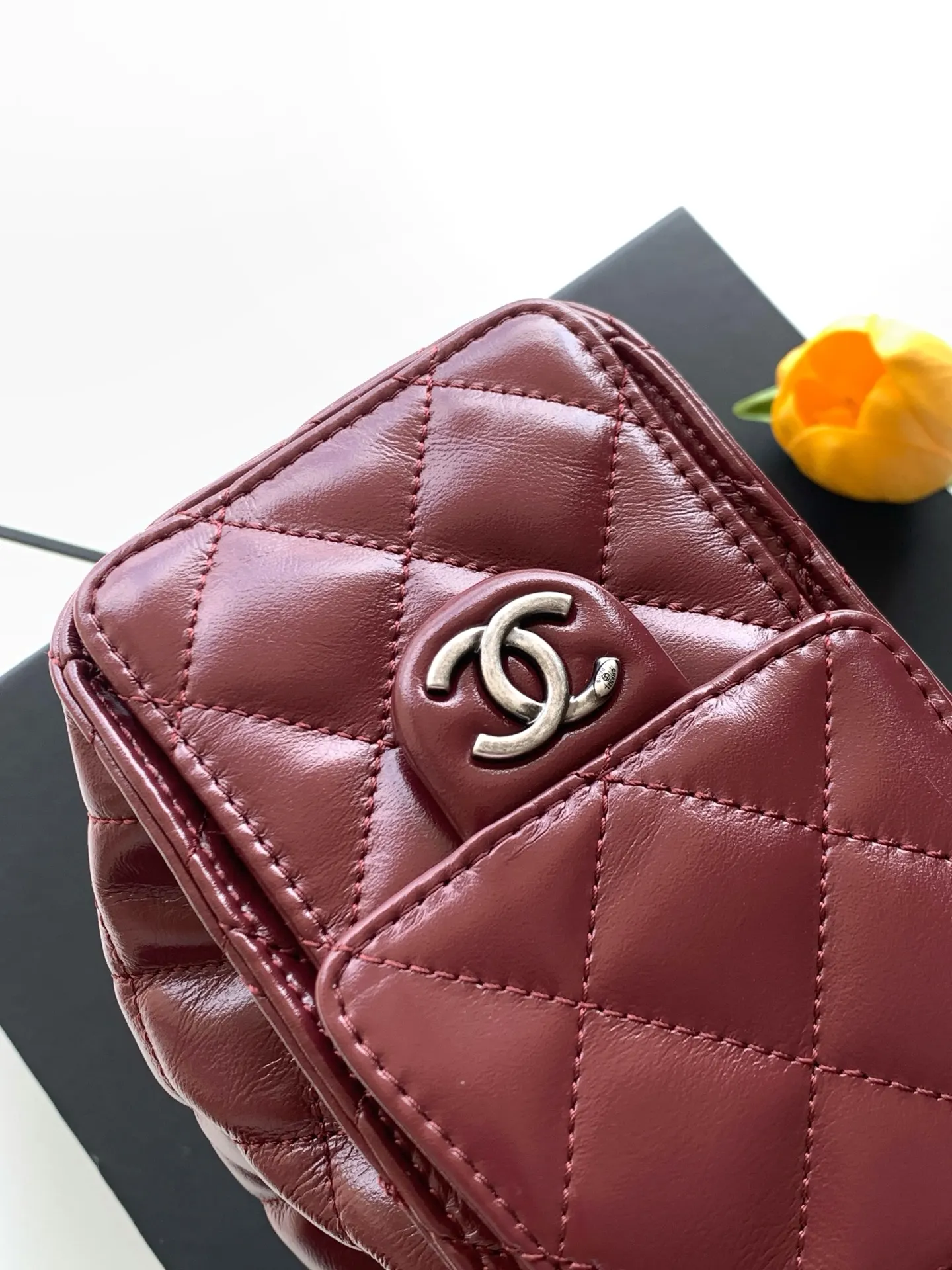 Chanel Hobo Shoulder Bag Vintage Leather