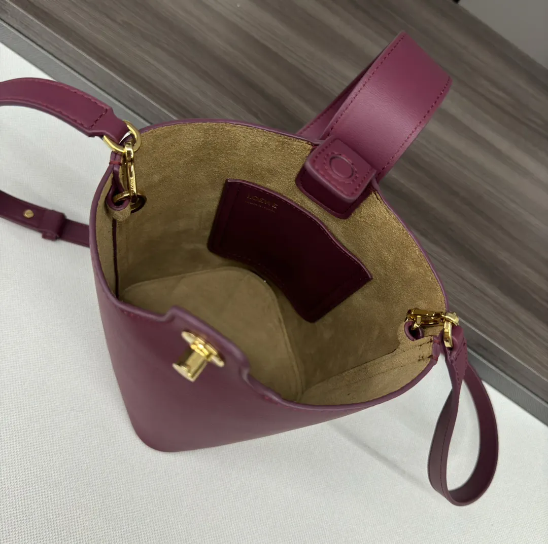 Bucket Bag Casual Leather Image 9 Bucket Bag Casual Leather Image 9