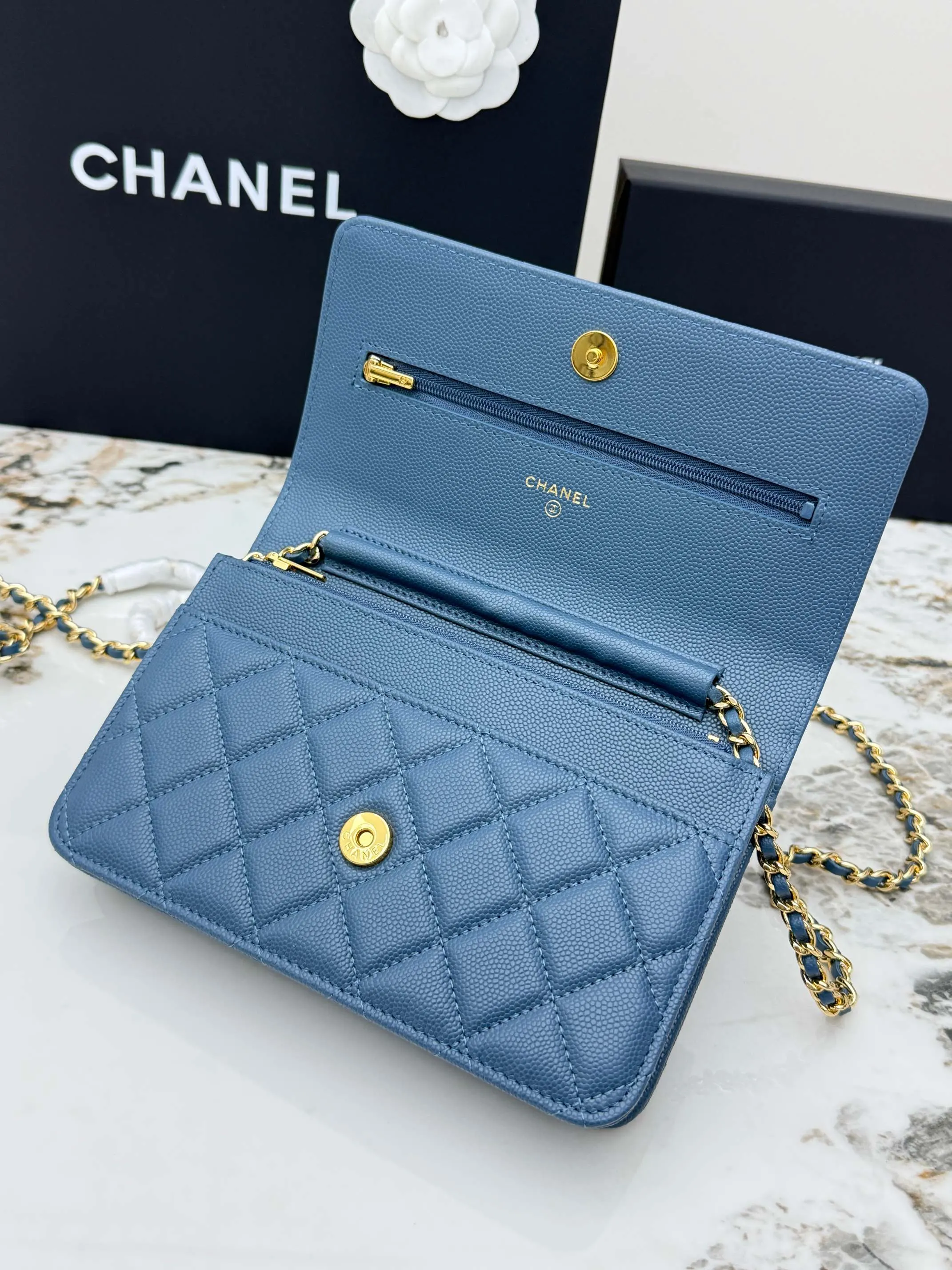 Chanel Chain Bag Leather