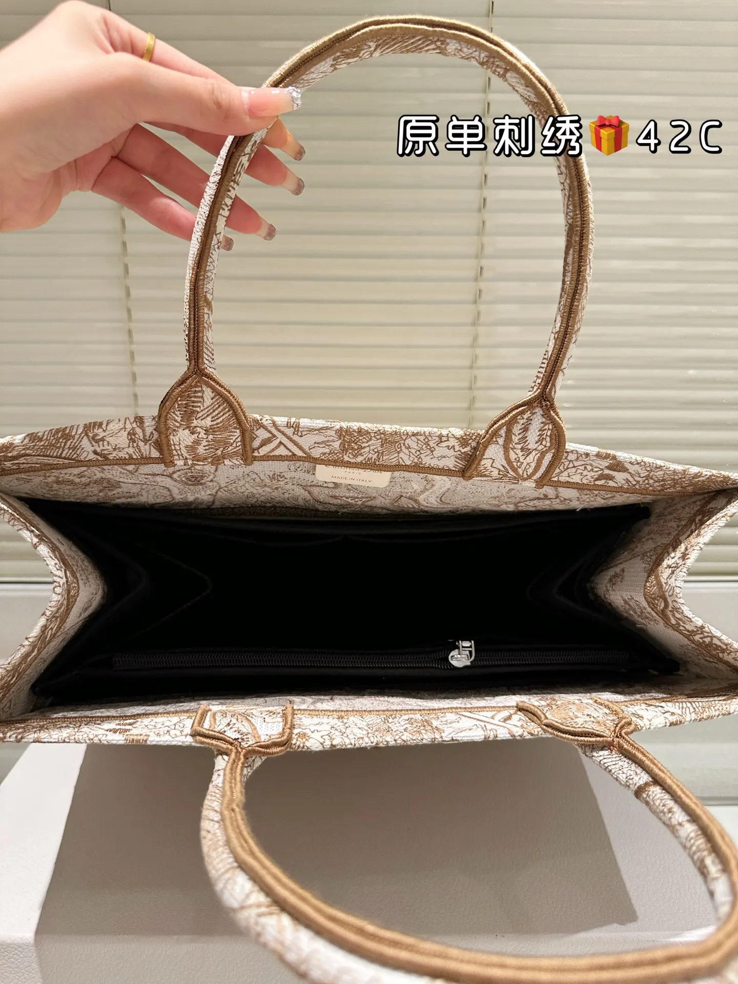 Dior Monogram Tote Bag