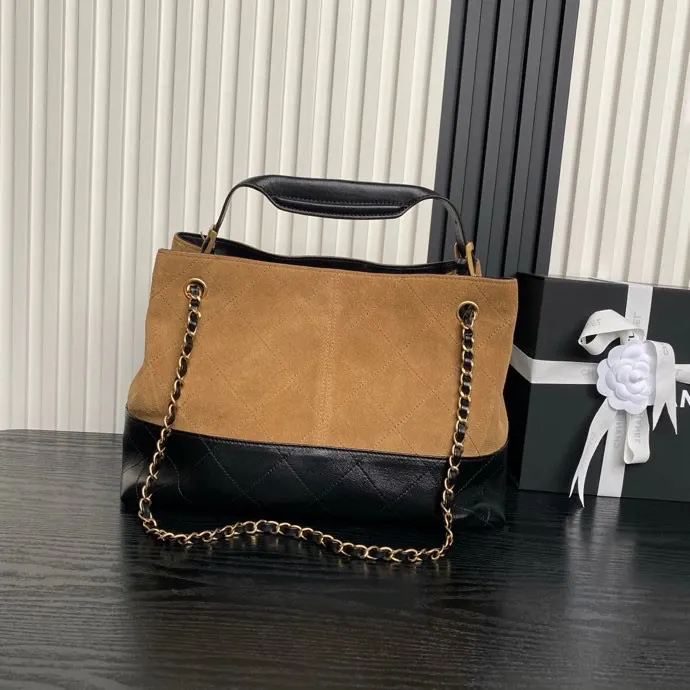 CHANEL Hobo 麂皮 腋下包 复古腋下背款