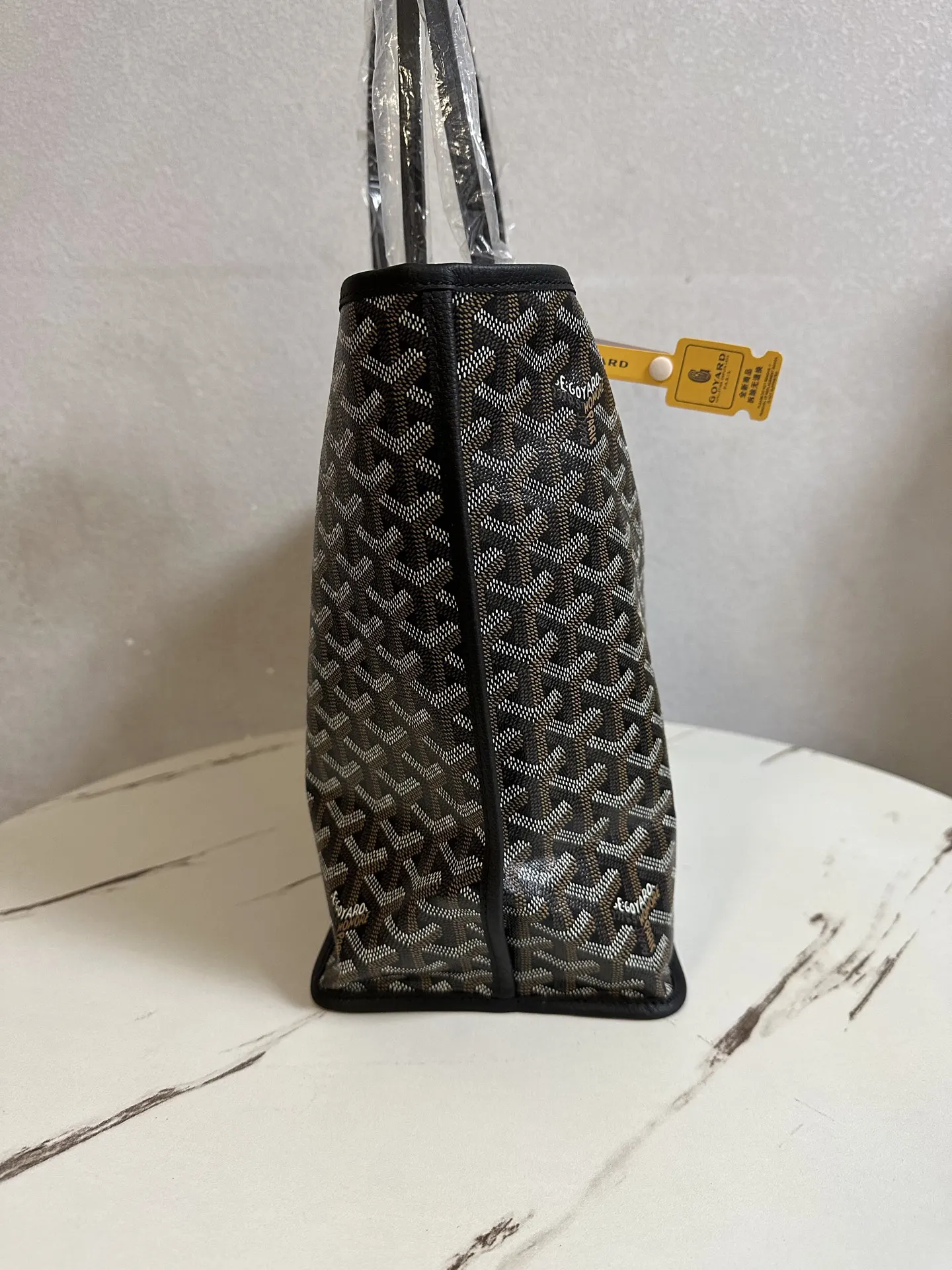 Goyard 黑色 小牛皮 托特包 大容量托特款