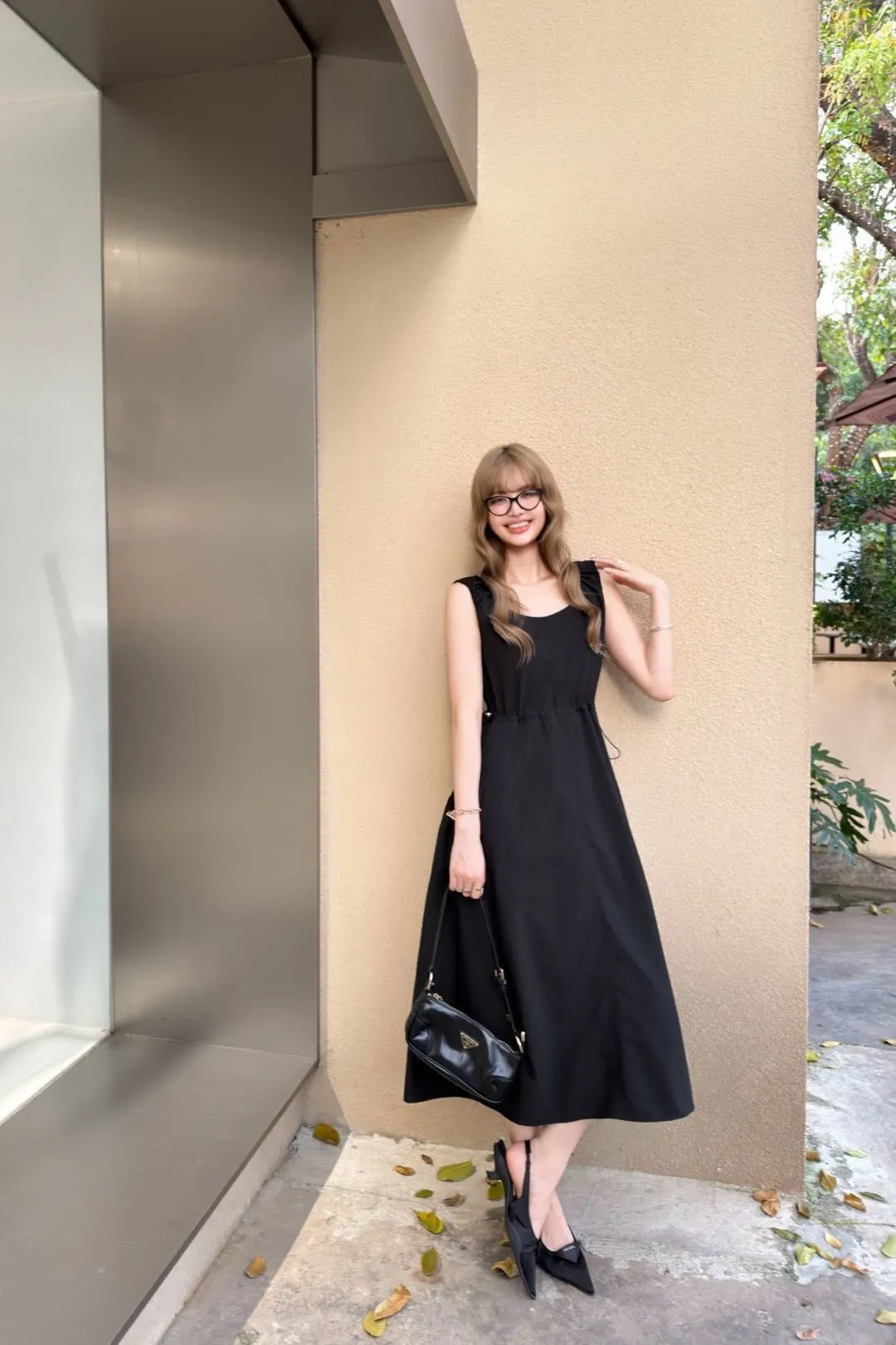 Prada Re-Nylon 三角标 连衣裙