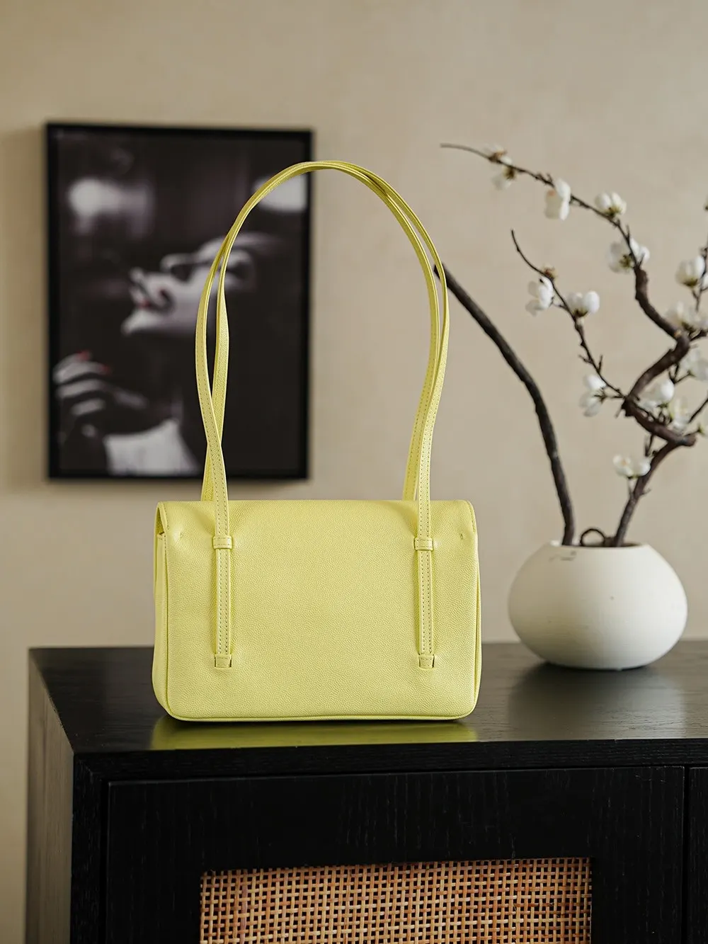 Hobo Shoulder Bag Vintage Leather