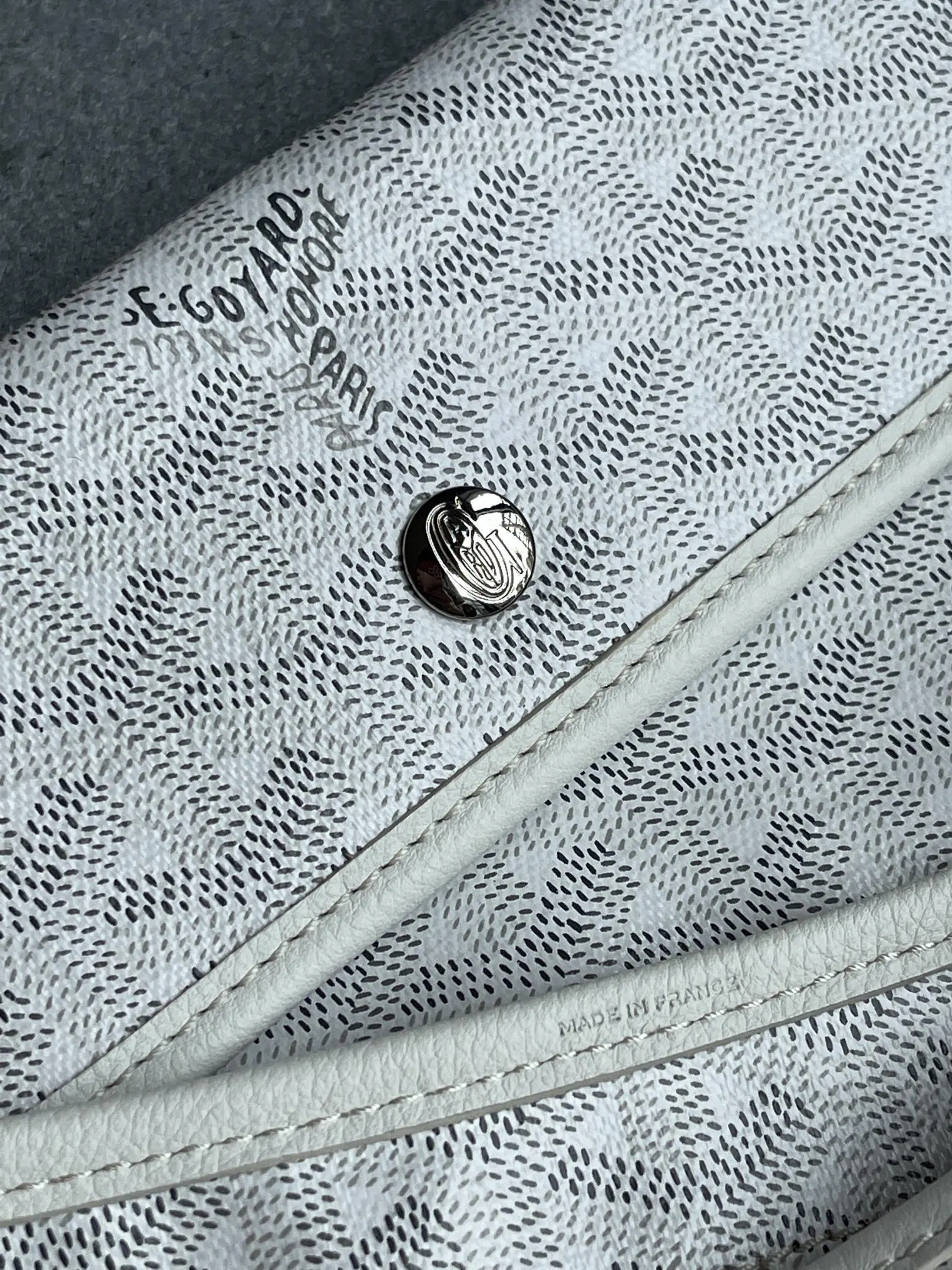 Goyard Hobo 黑色 棕色 小牛皮 腋下包 復古腋下背款