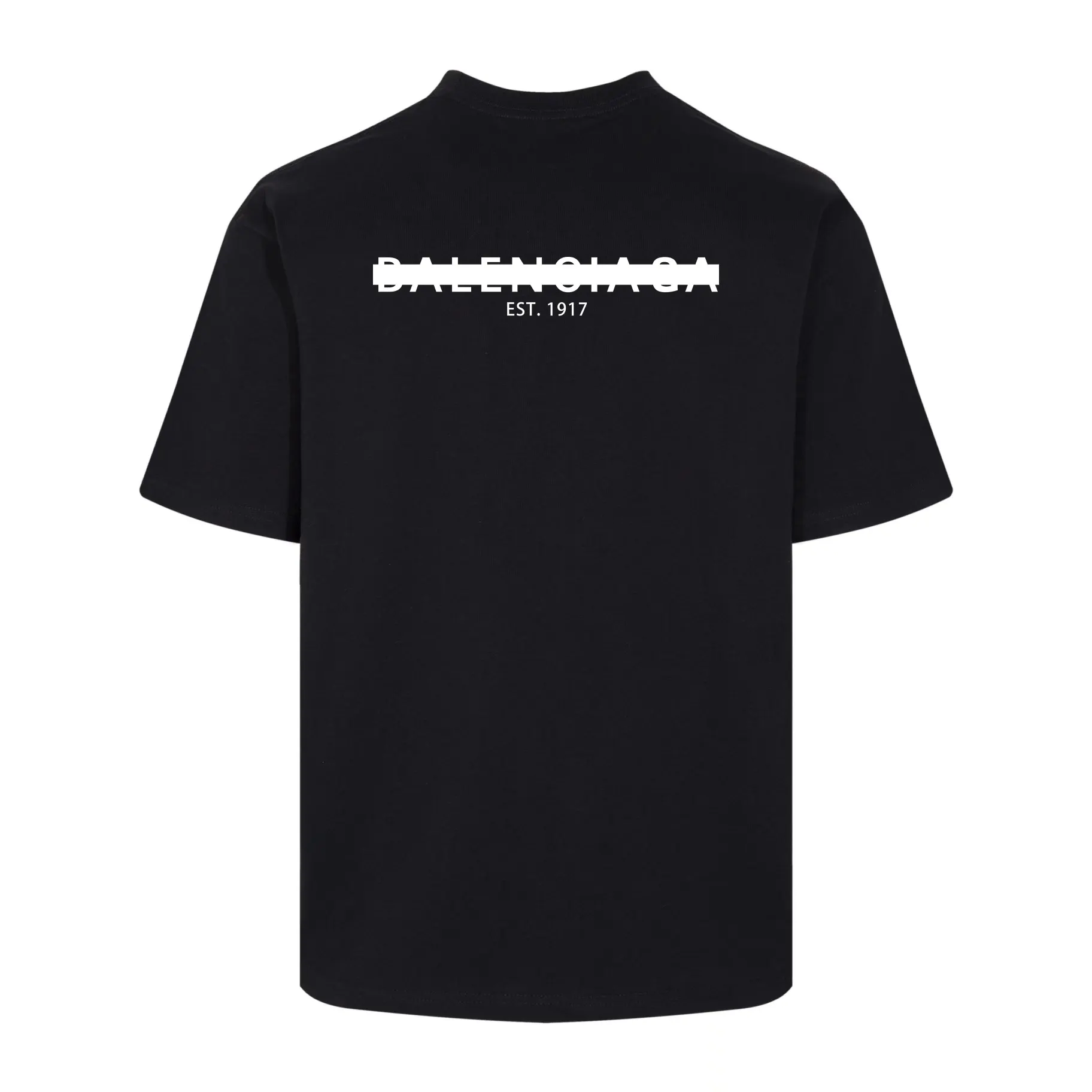 Balenciaga Black Short Sleeve T-Shirt Loose