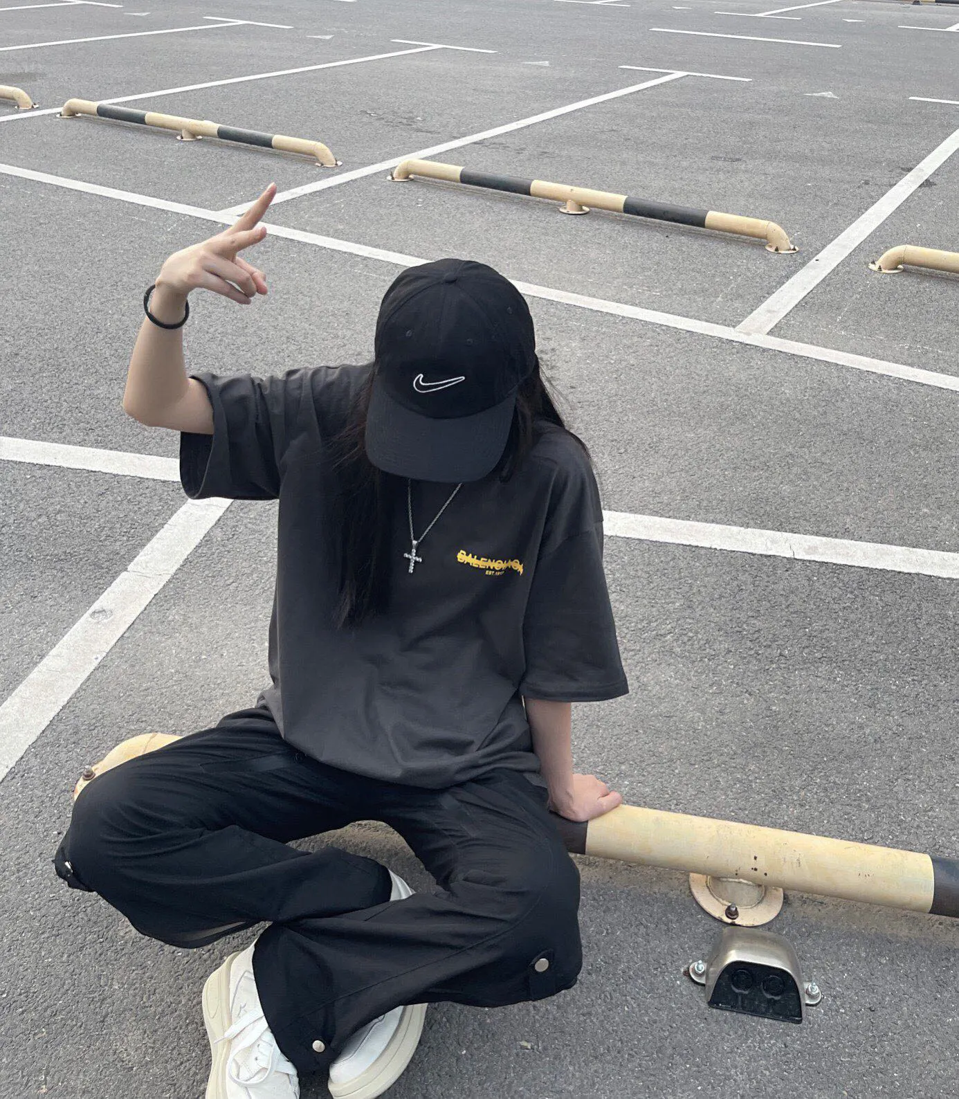 Balenciaga Logo 字母 短袖T恤 街头休闲款
