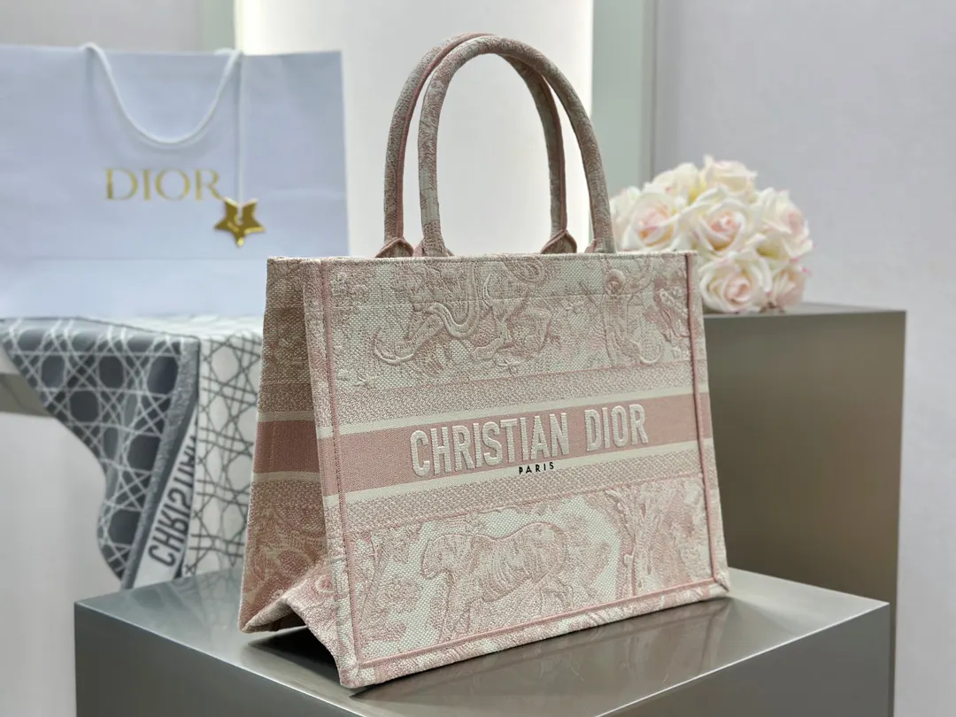 Pink Tote Bag