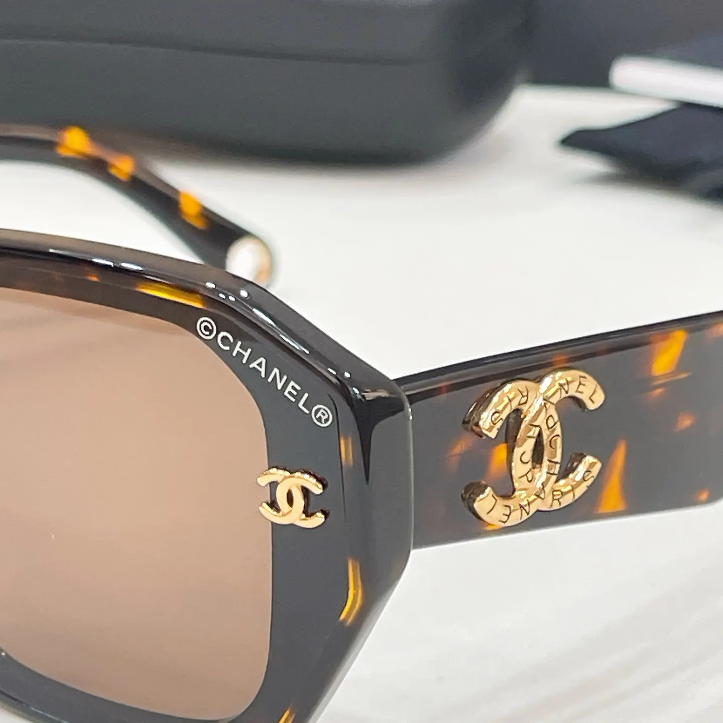 Chanel 黑色 光学眼镜