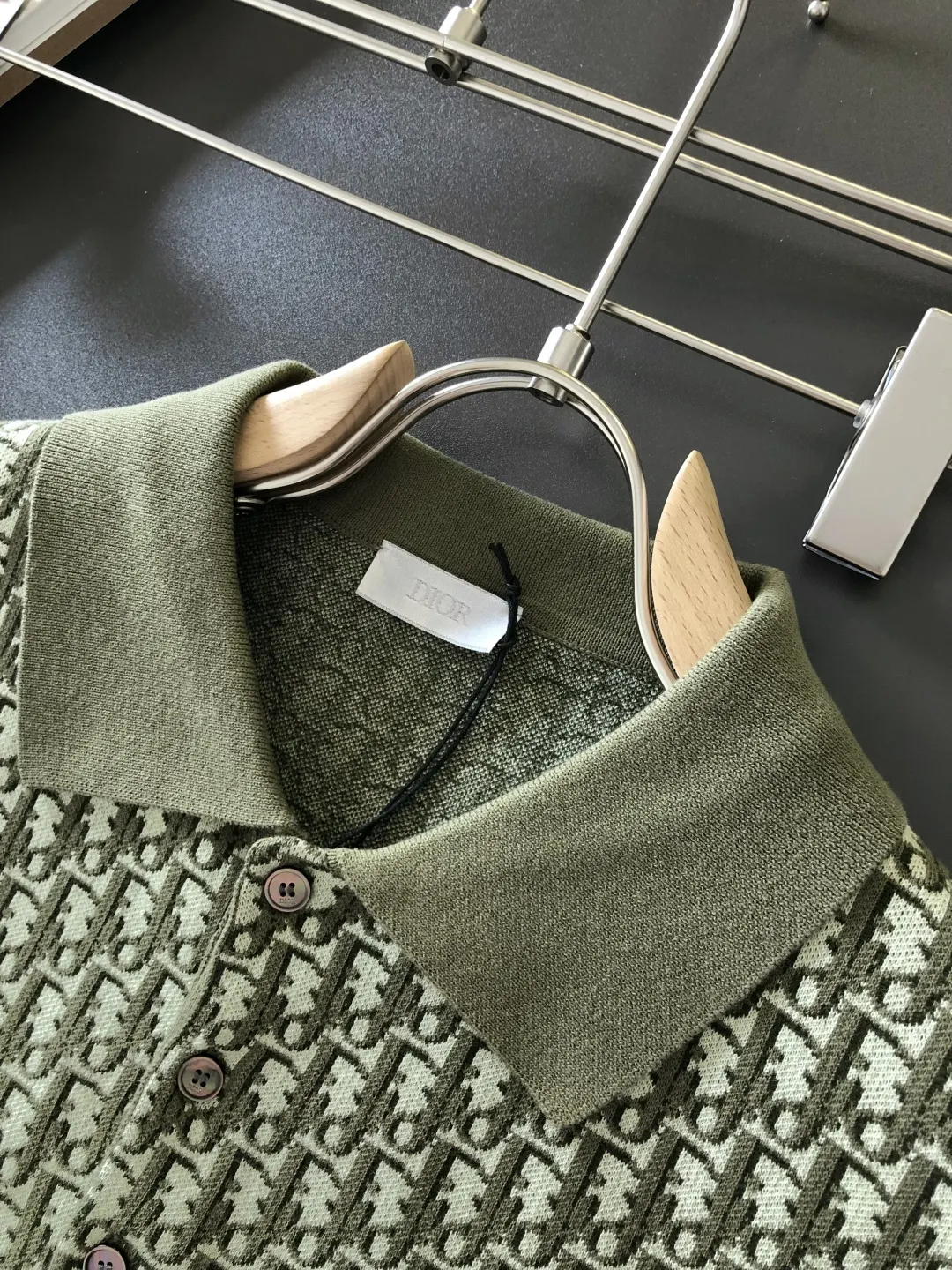 Dior Oblique 提花 Polo衫