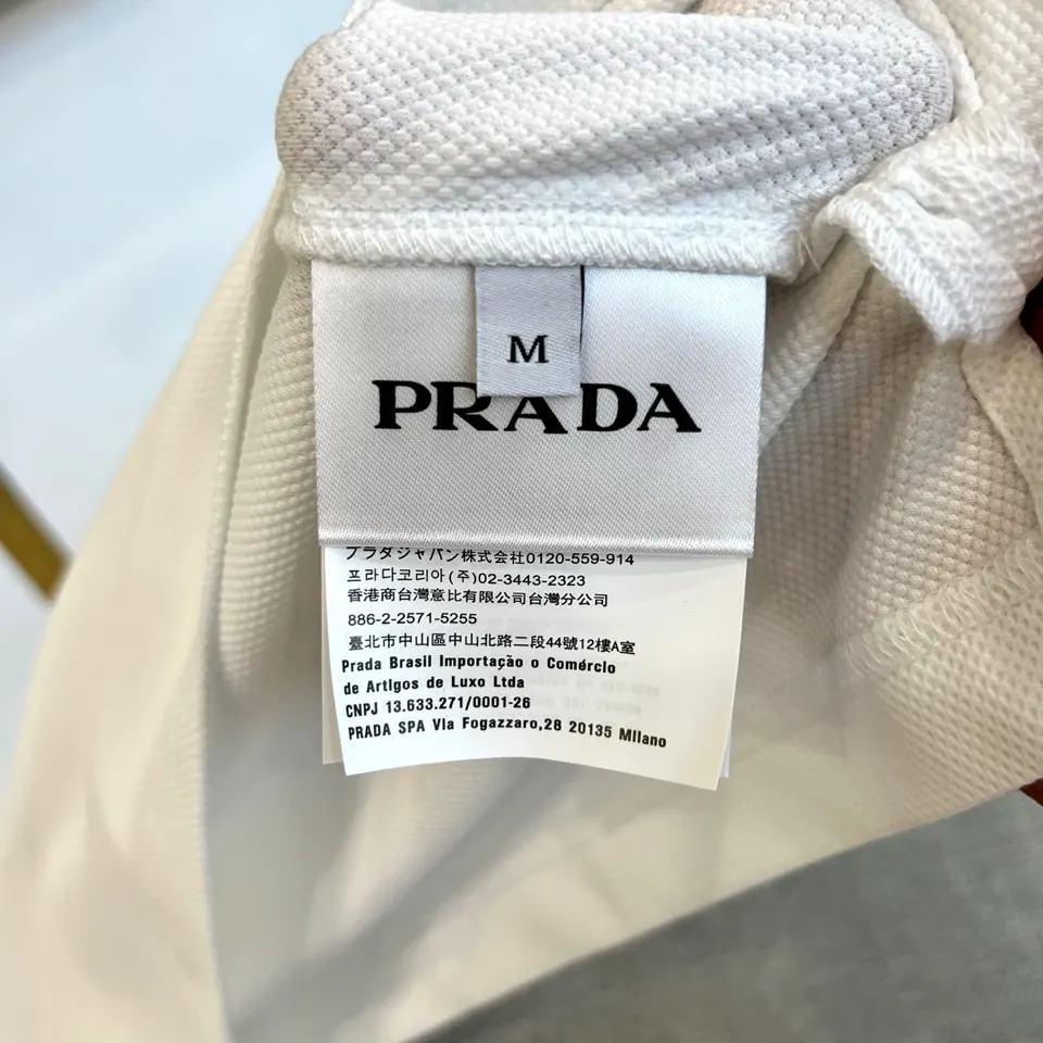 Prada 刺繡 棉質 Polo衫
