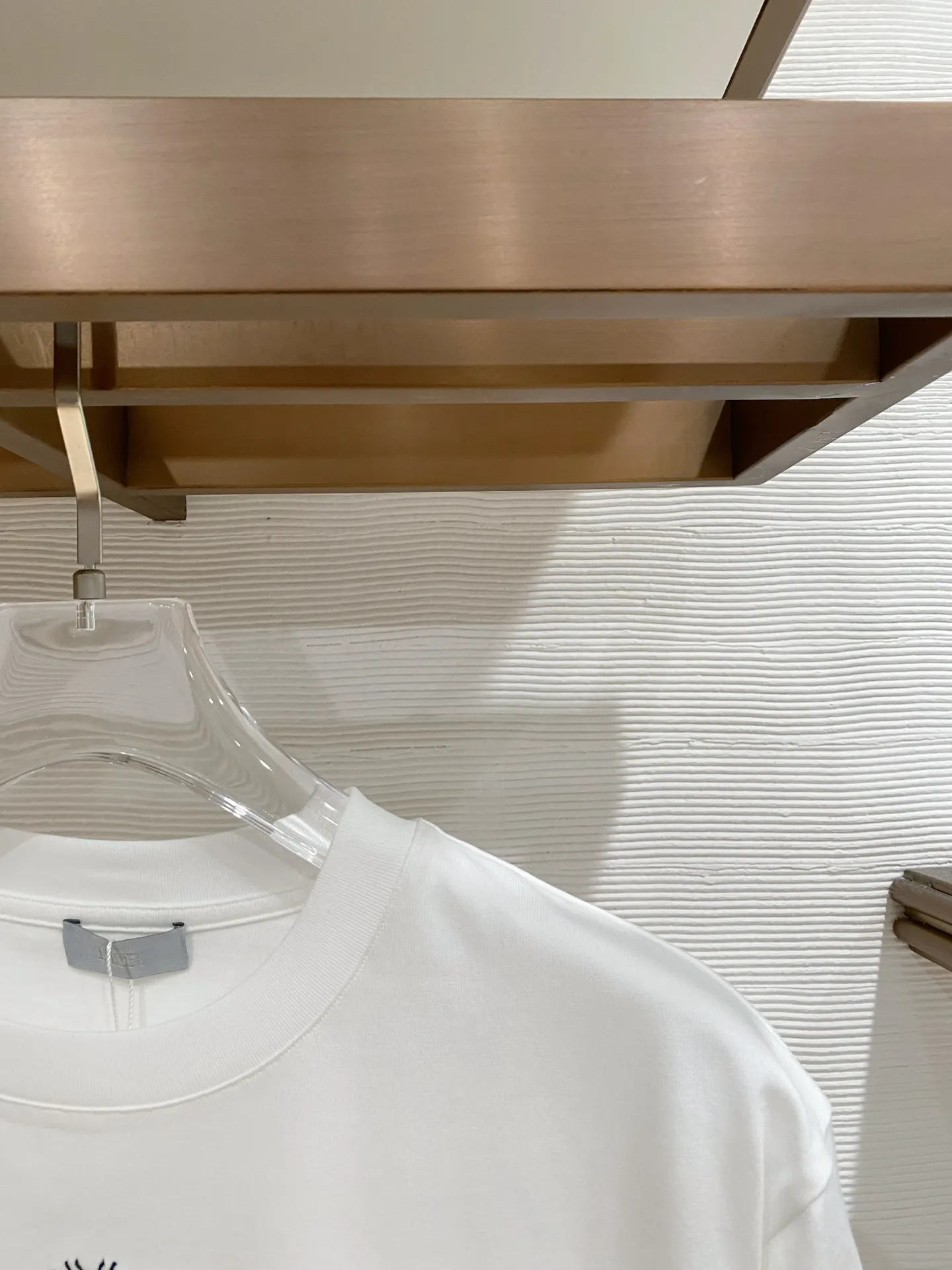 Dior White Panelled Short Sleeve T-Shirt